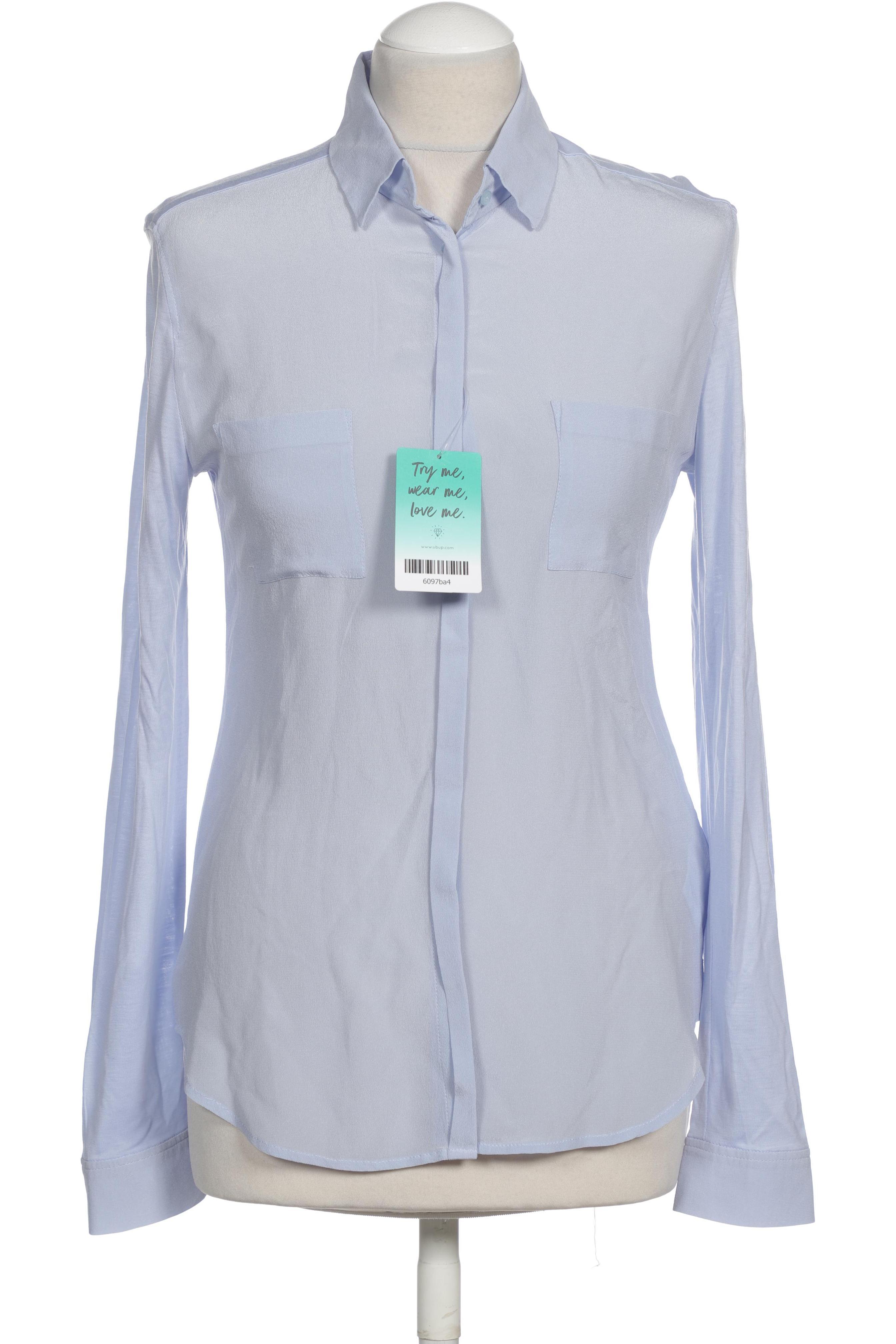 

Rene Lezard Damen Bluse, blau, Gr. 36