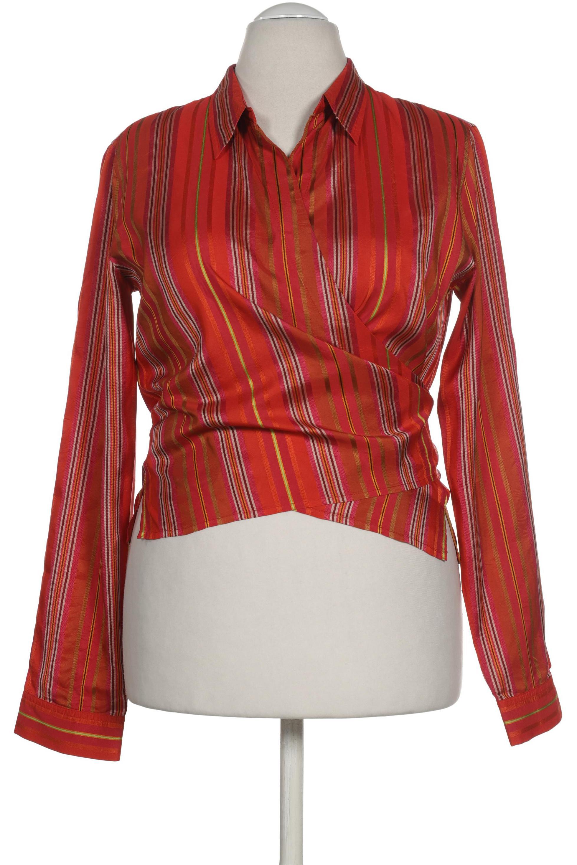 

Rene Lezard Damen Bluse, rot, Gr. 42