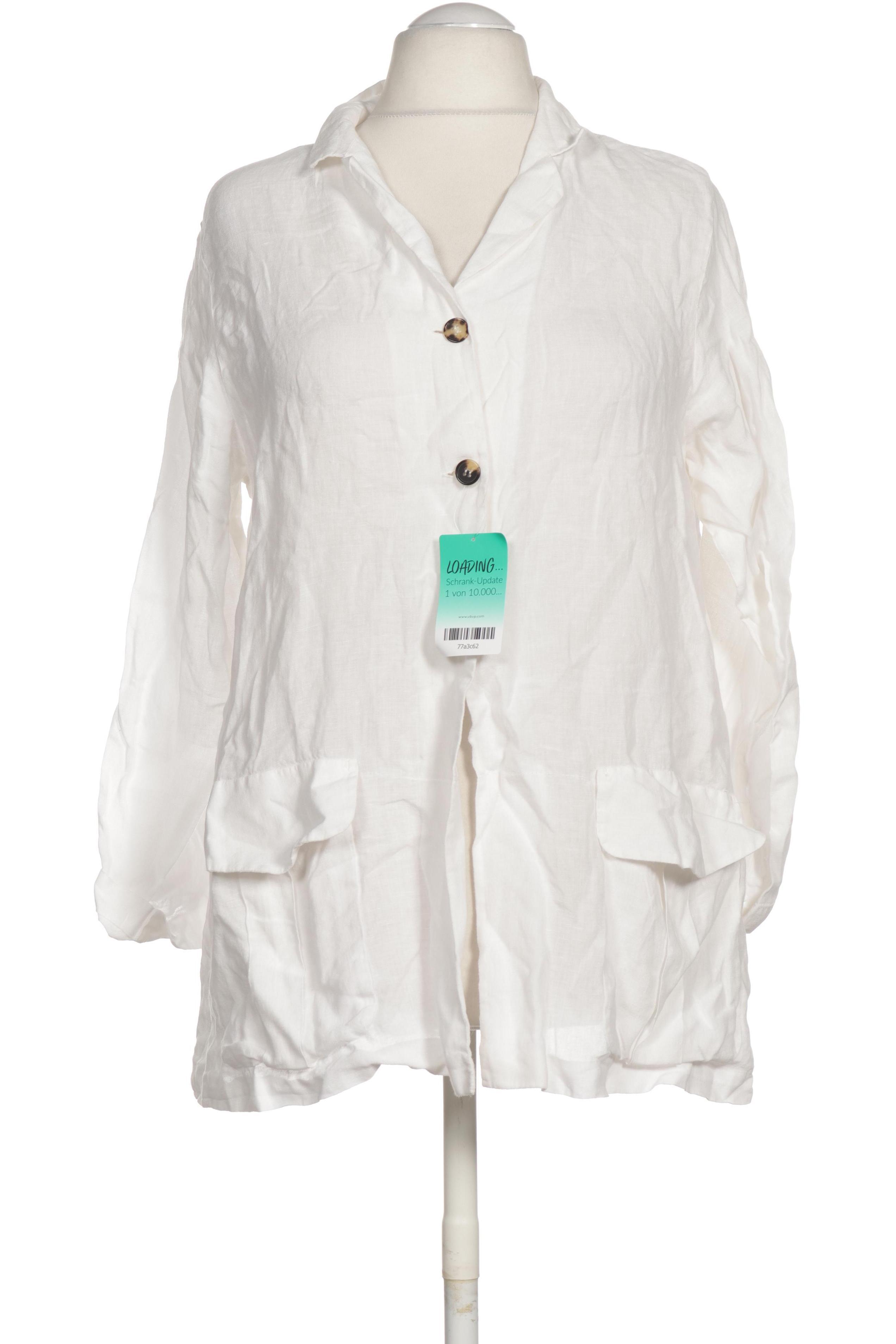 

Rene Lezard Damen Bluse, weiß, Gr.