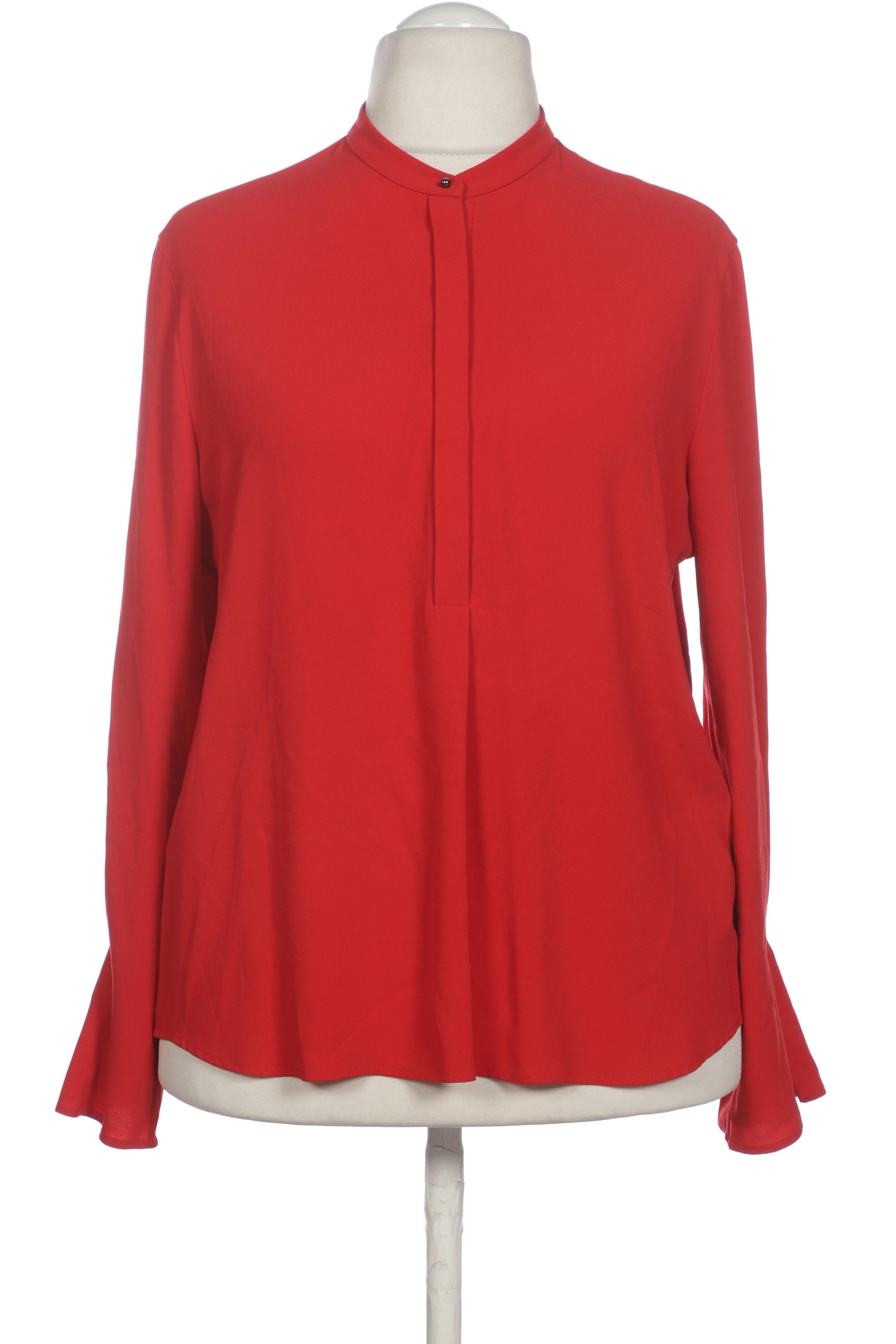 

Rene Lezard Damen Bluse, rot, Gr. 42