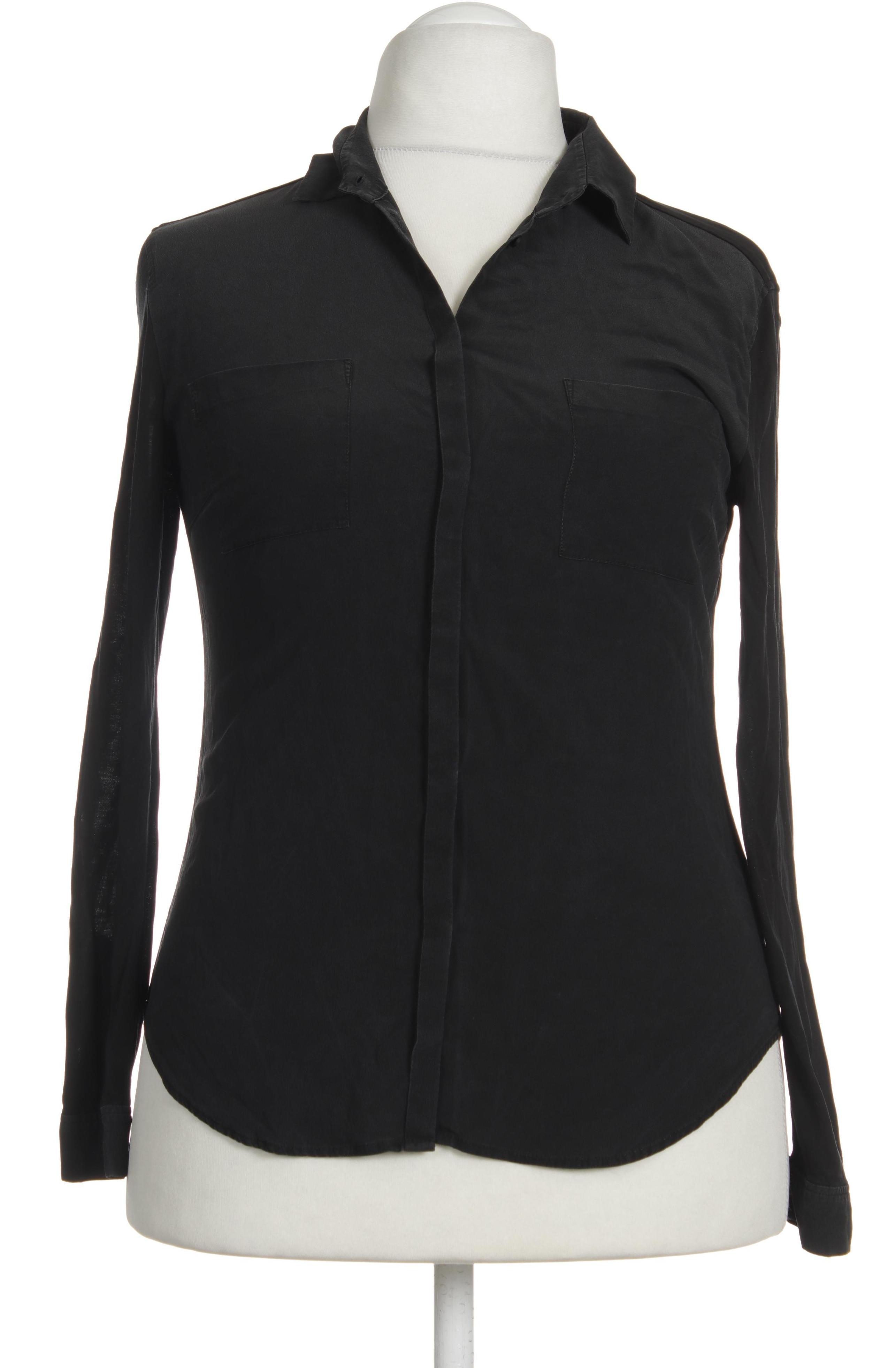 

Rene Lezard Damen Bluse, schwarz, Gr.