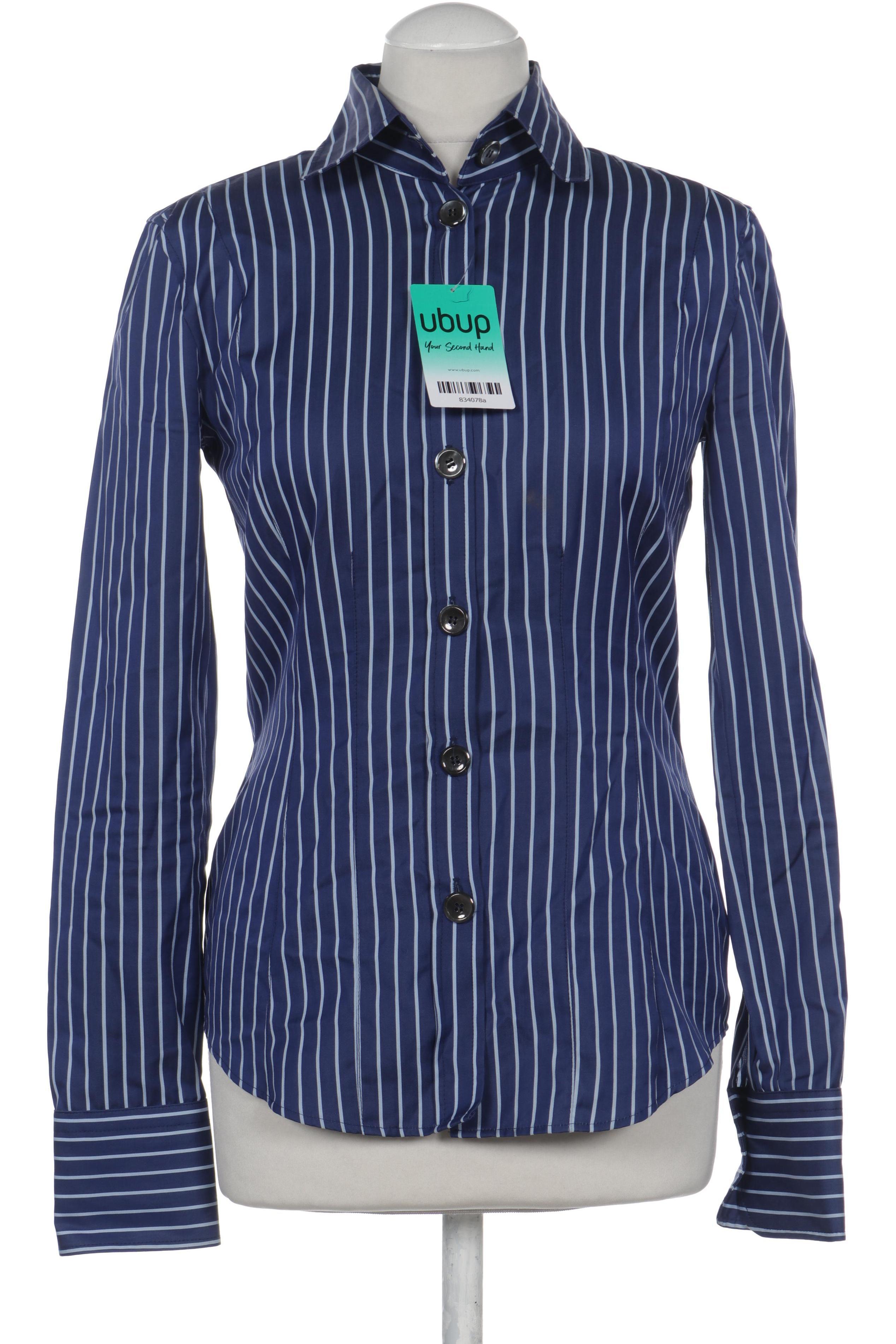 

Rene Lezard Damen Bluse, blau, Gr. 36