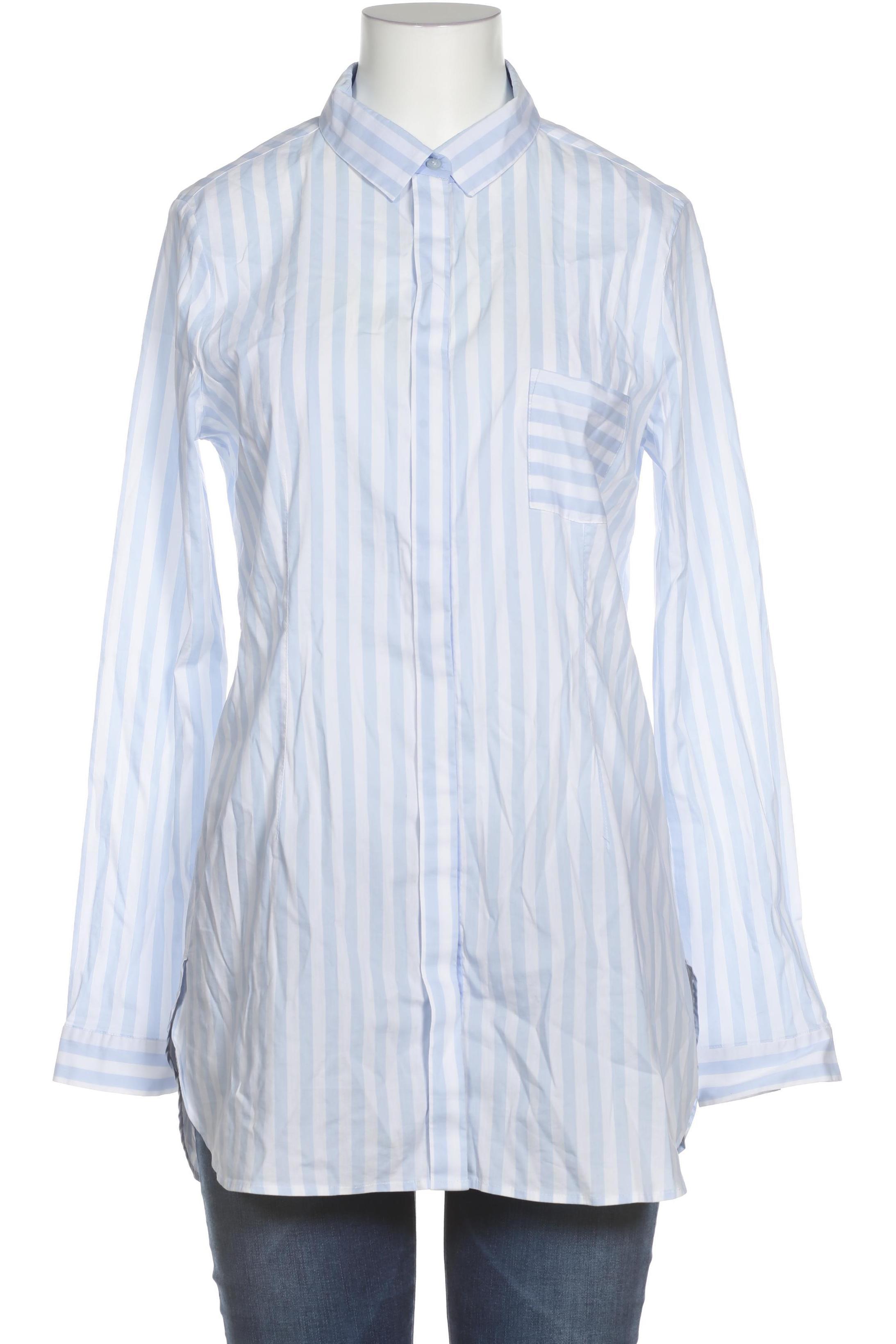 

Rene Lezard Damen Bluse, blau, Gr. 38