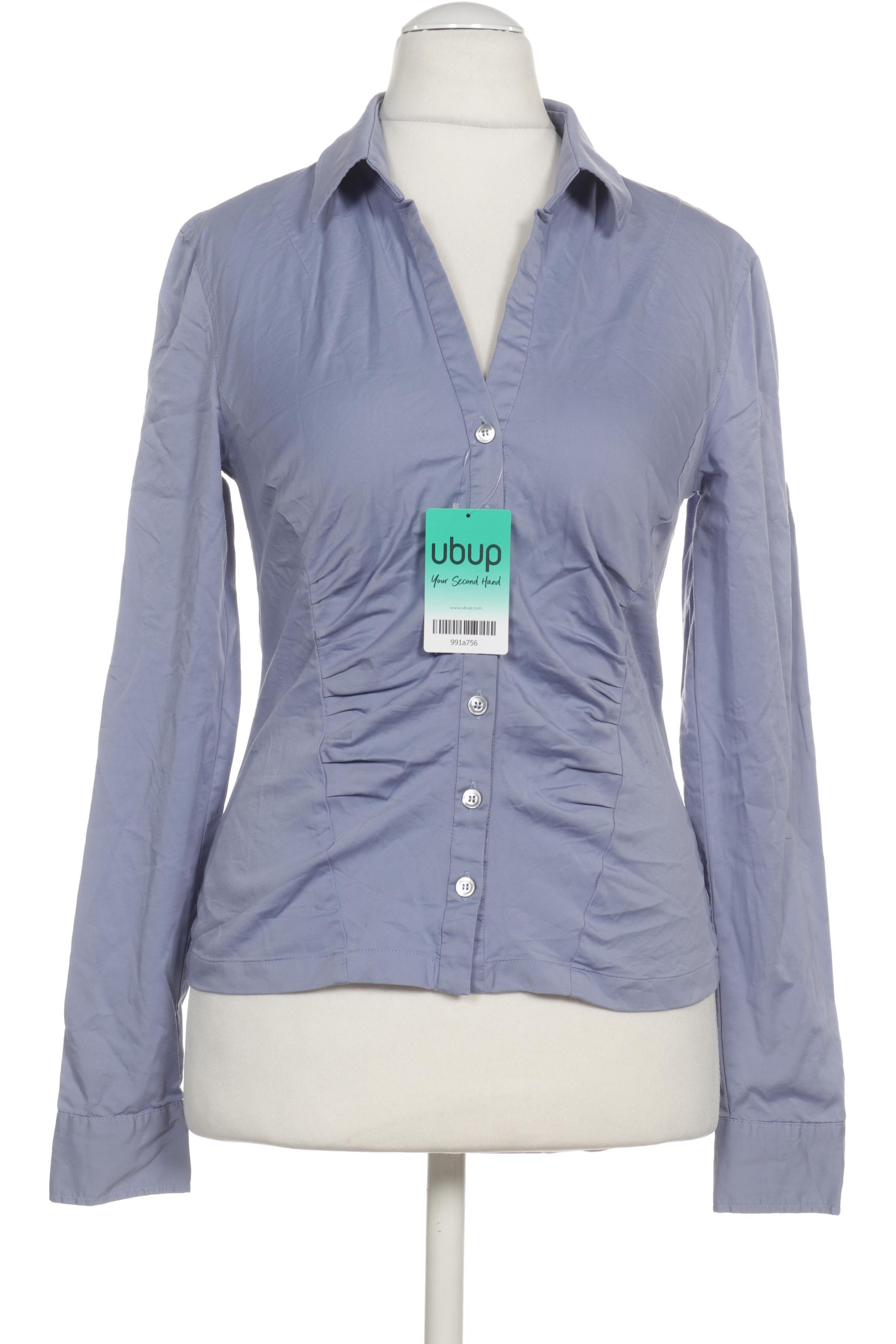 

Rene Lezard Damen Bluse, blau, Gr. 36