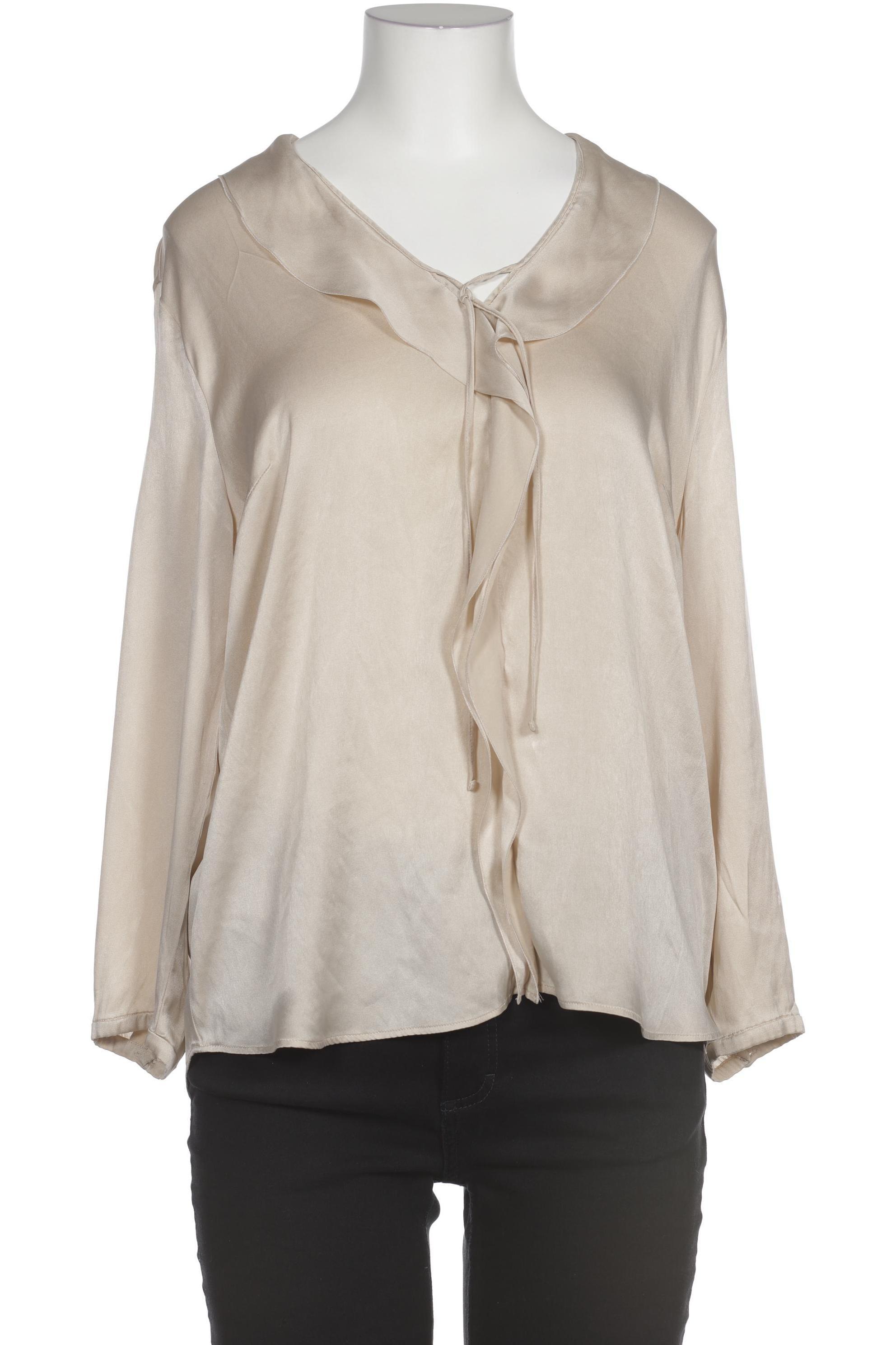 

Rene Lezard Damen Bluse, beige, Gr. 40