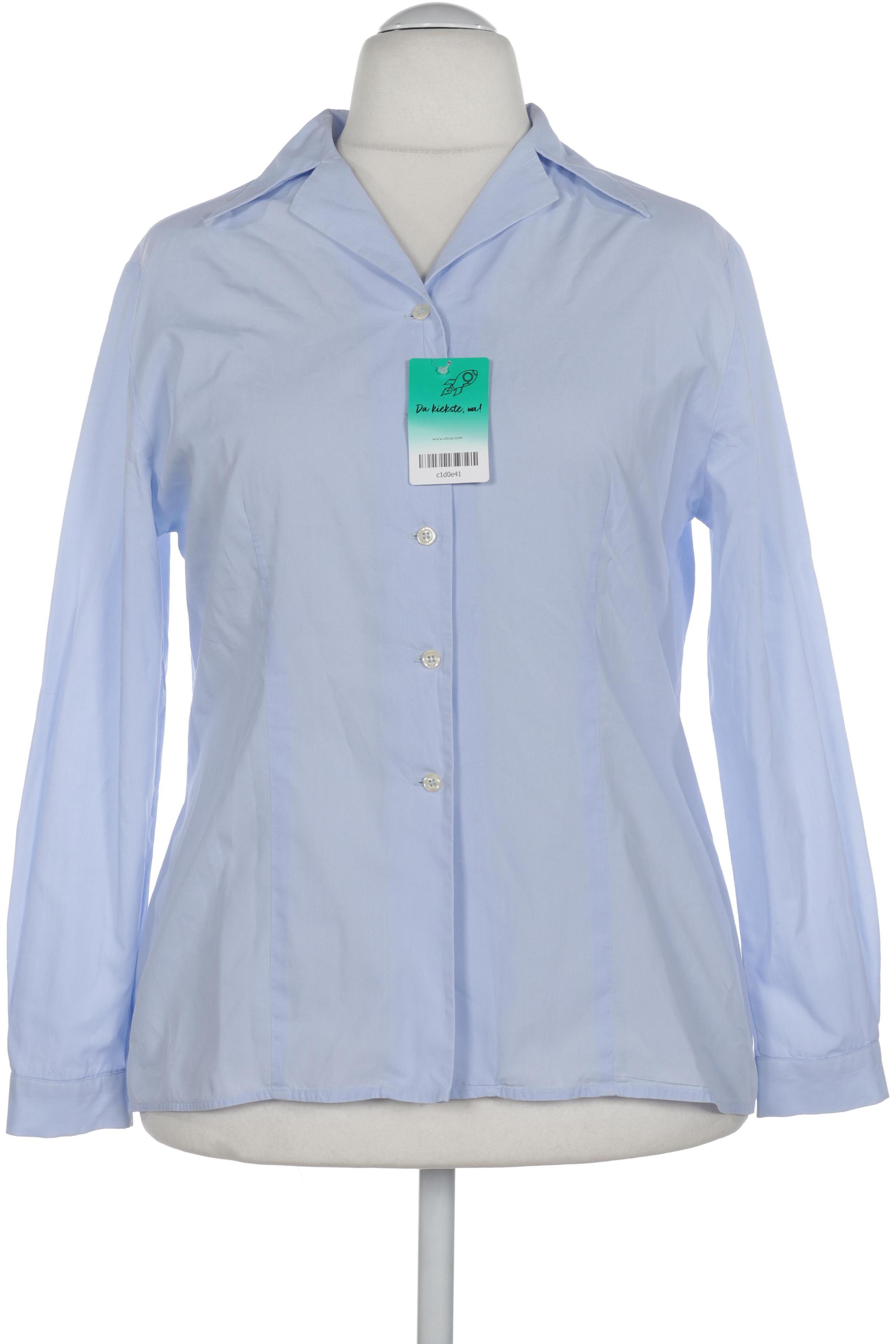 

Rene Lezard Damen Bluse, blau, Gr. 44