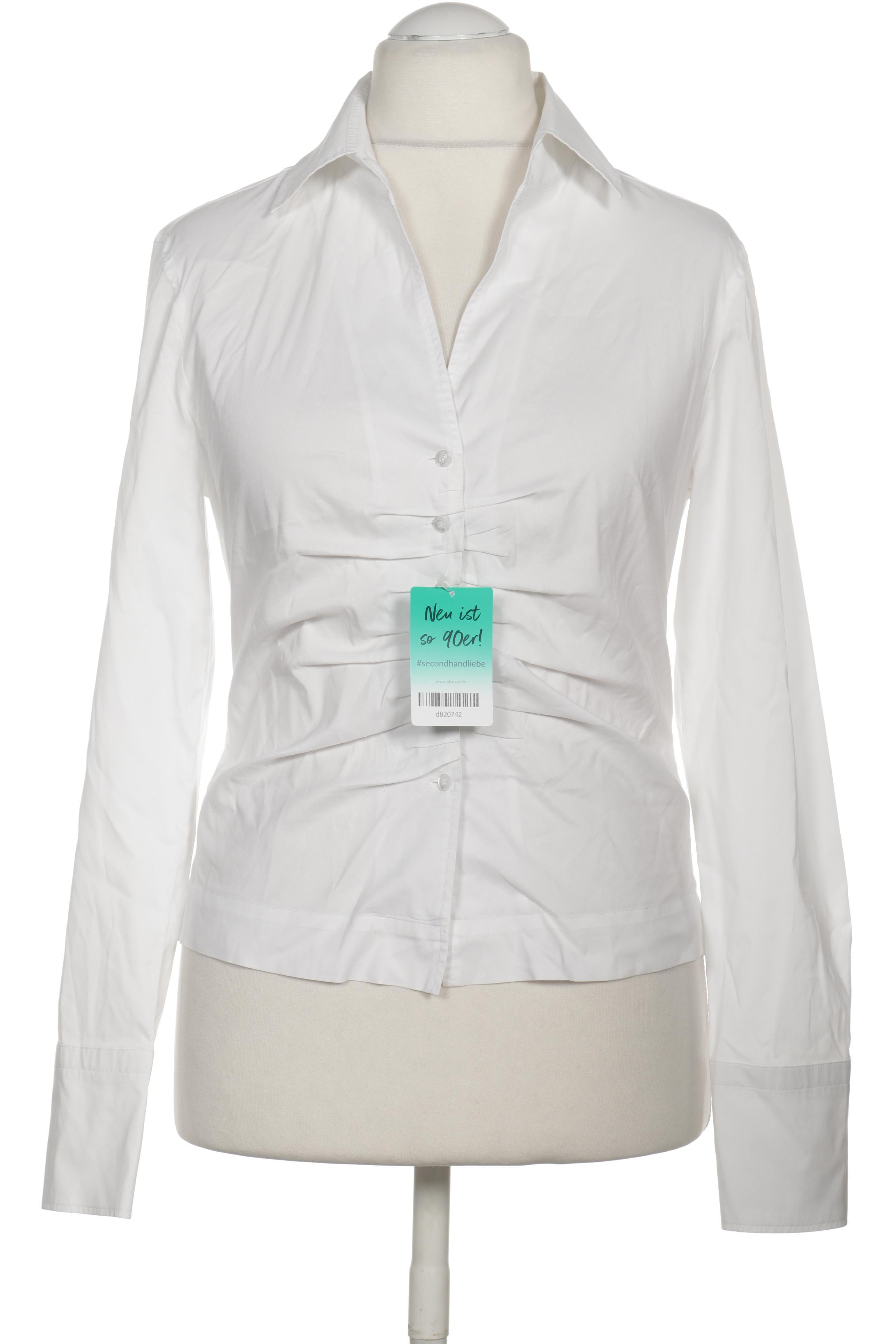 

Rene Lezard Damen Bluse, weiß, Gr. 40