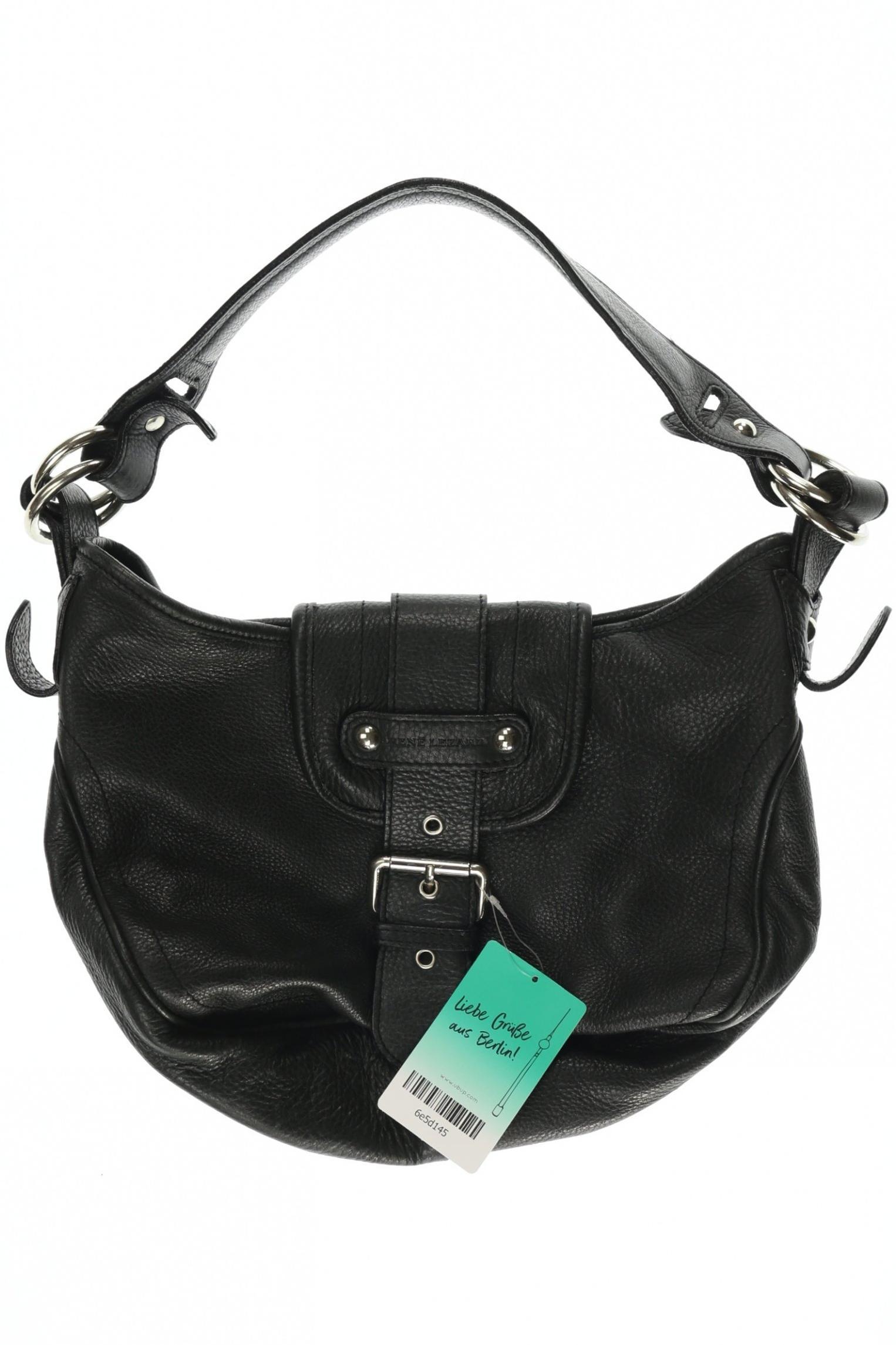 

Rene Lezard Damen Handtasche, schwarz, Gr.