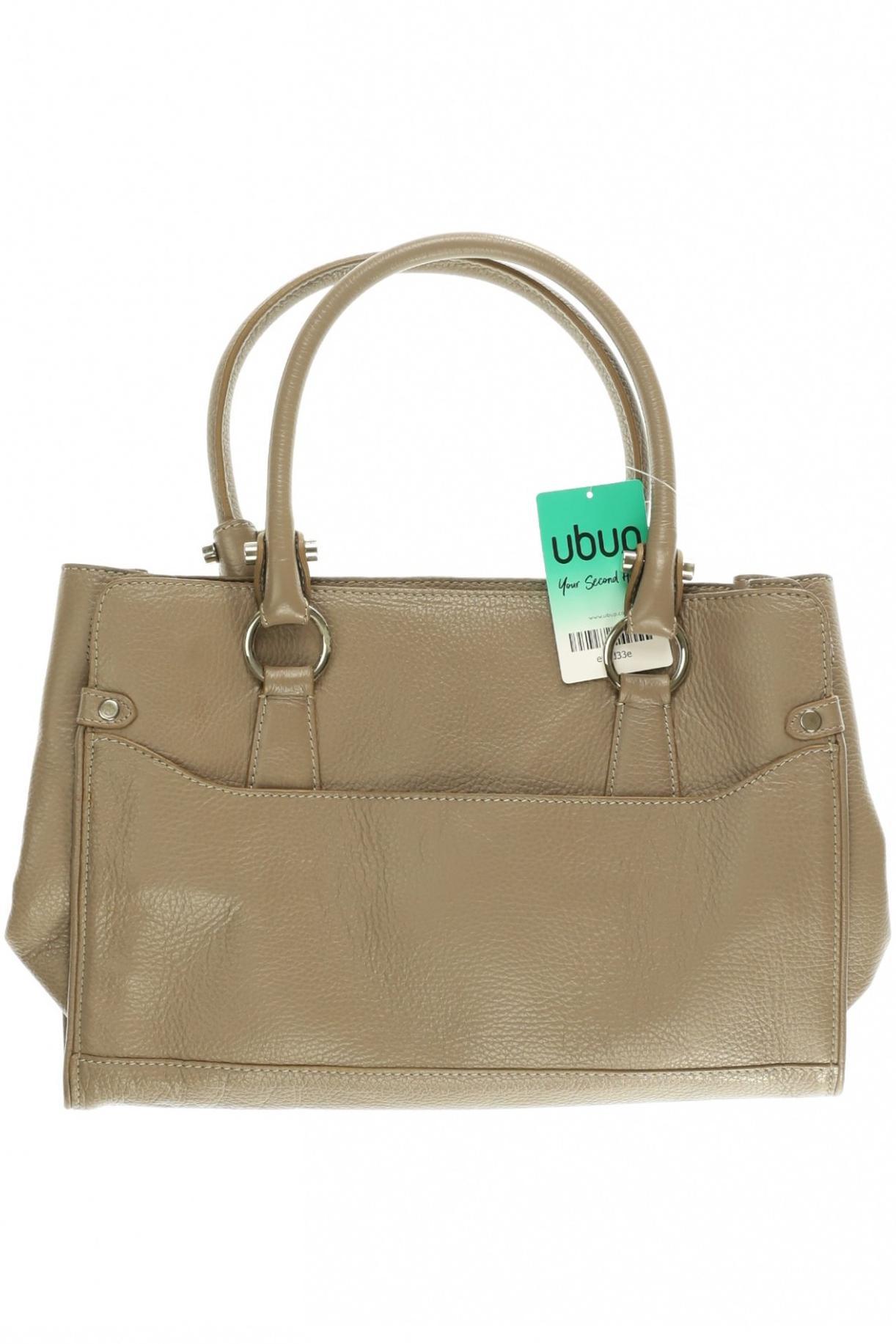 

Rene Lezard Damen Handtasche, beige, Gr.
