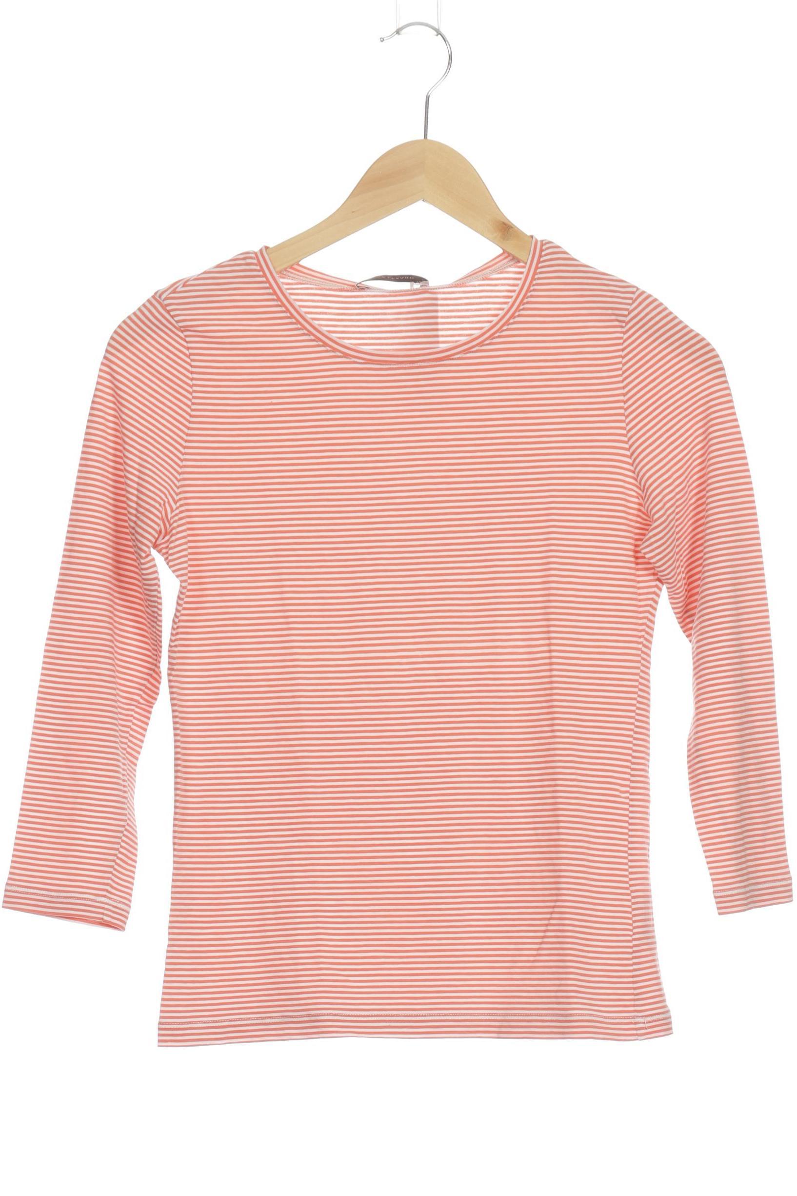 

Rene Lezard Damen Langarmshirt, orange, Gr. 36