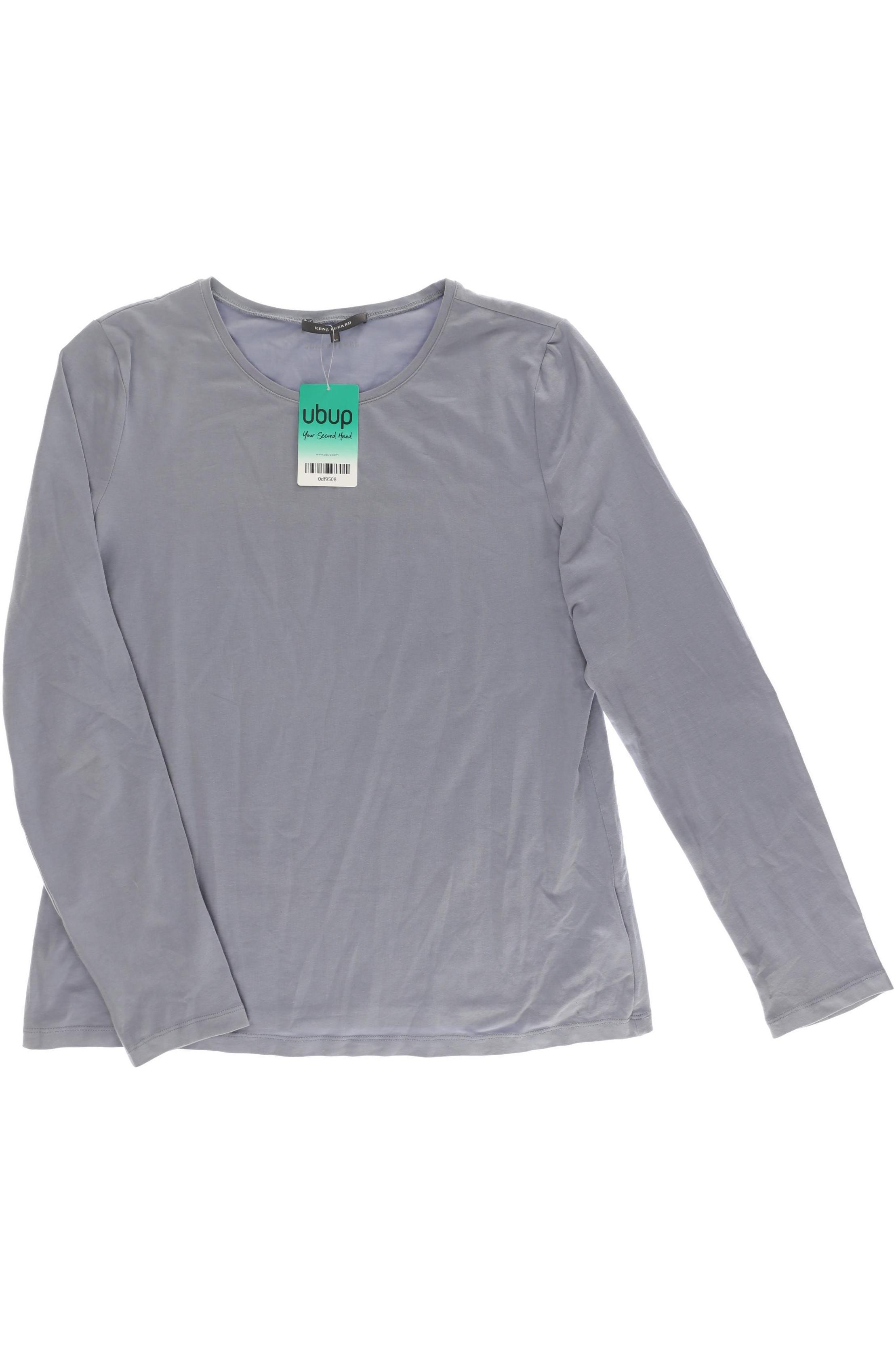 

Rene Lezard Damen Langarmshirt, blau, Gr. 44