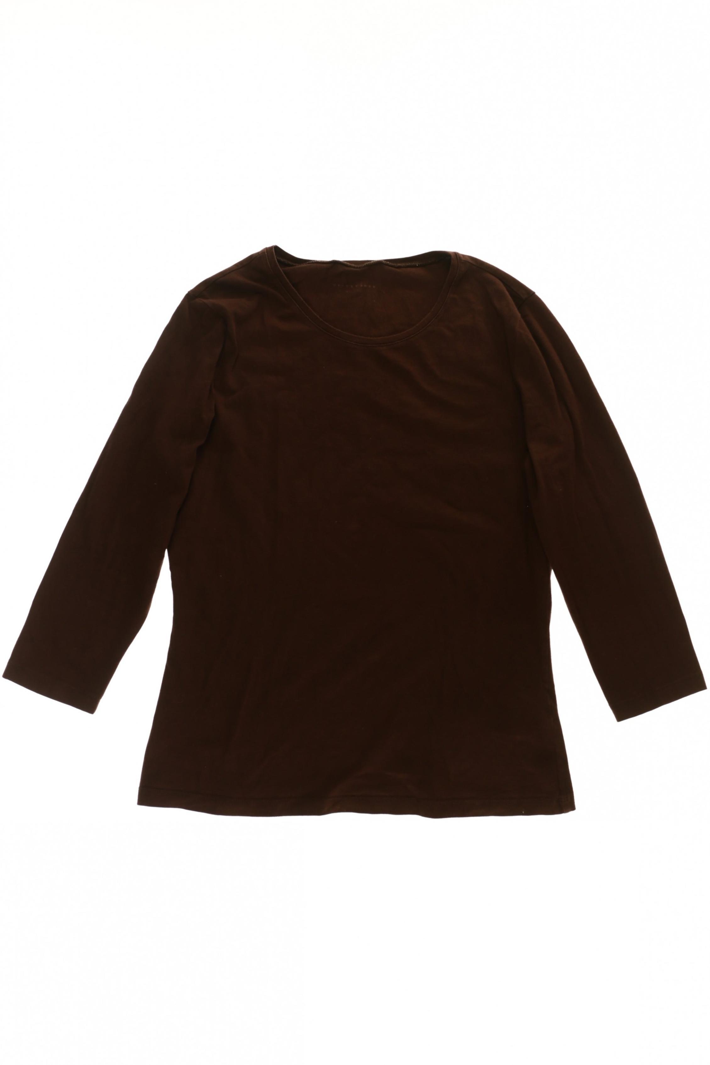 

Rene Lezard Damen Langarmshirt, braun, Gr.