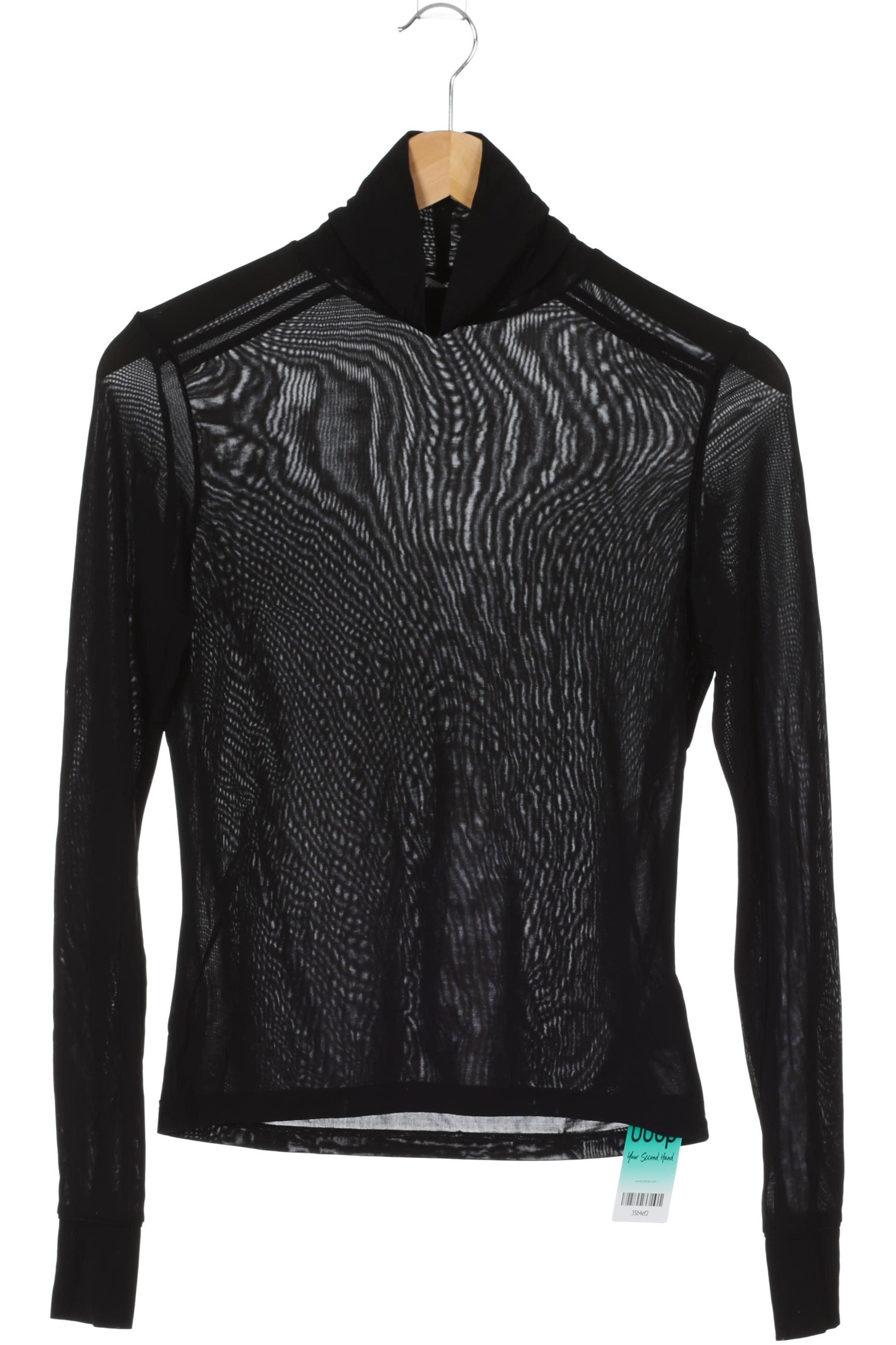 

Rene Lezard Damen Langarmshirt, schwarz, Gr.