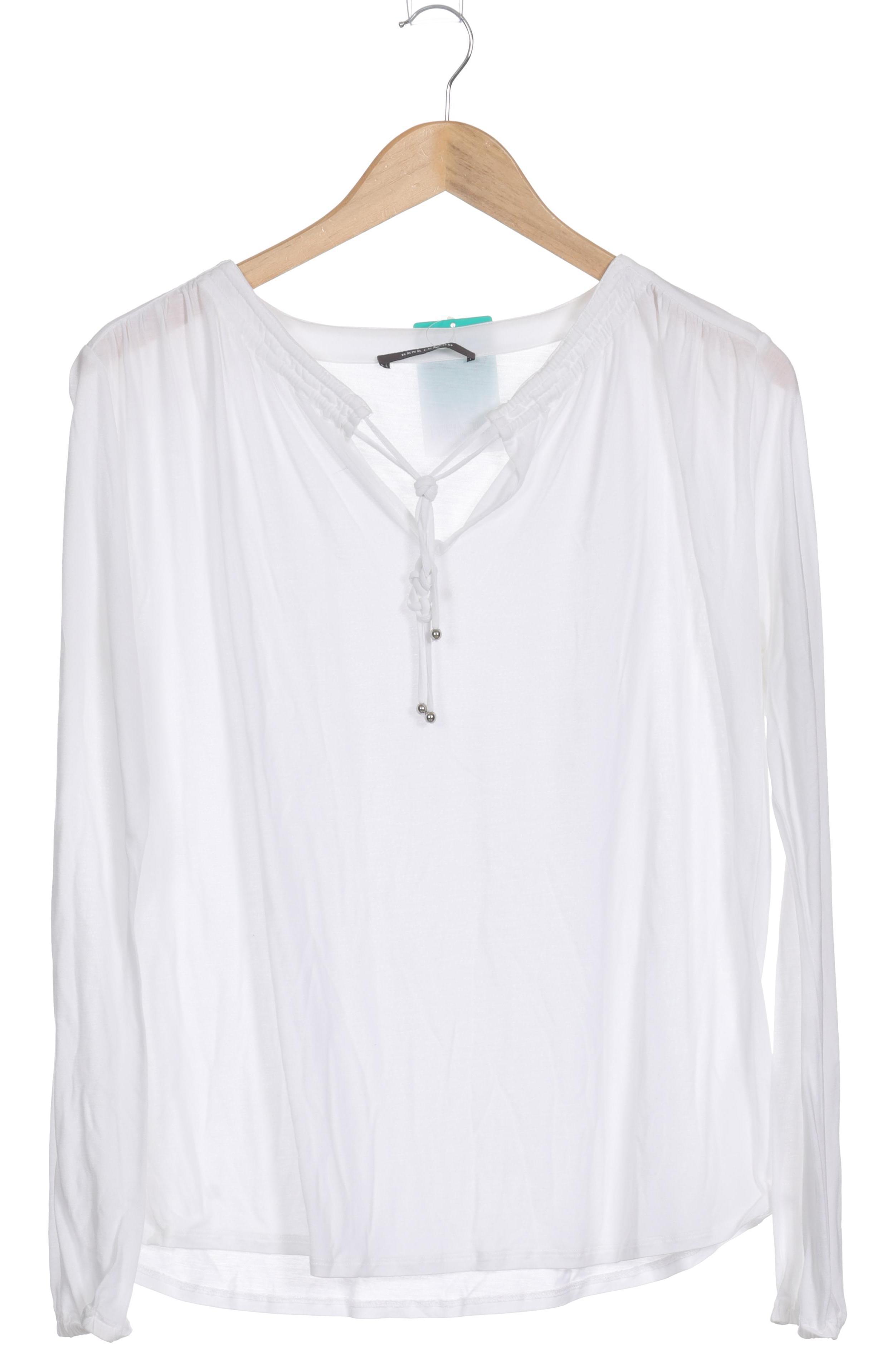 

Rene Lezard Damen Langarmshirt, weiß, Gr.