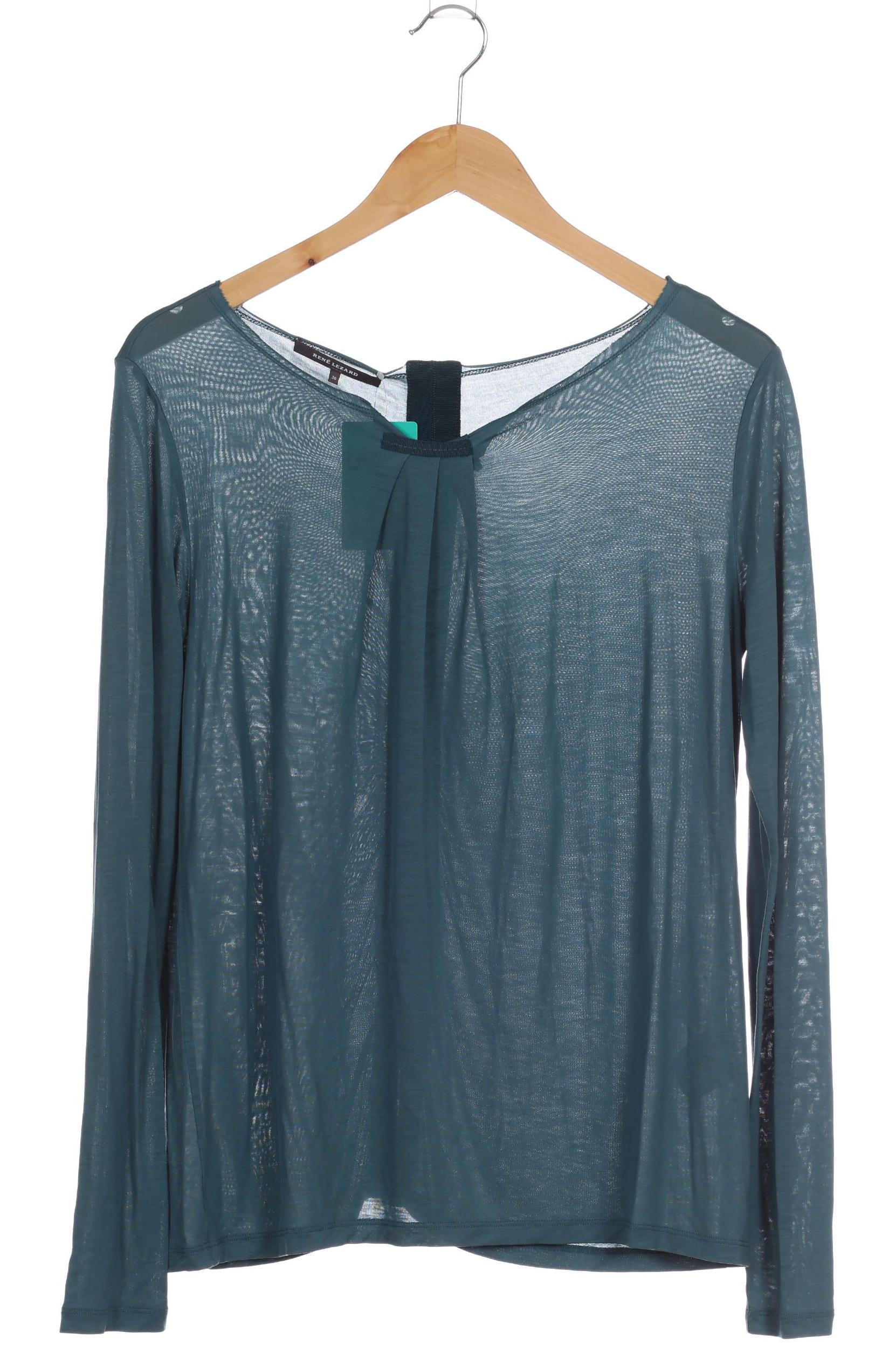 

Rene Lezard Damen Langarmshirt, türkis, Gr. 36
