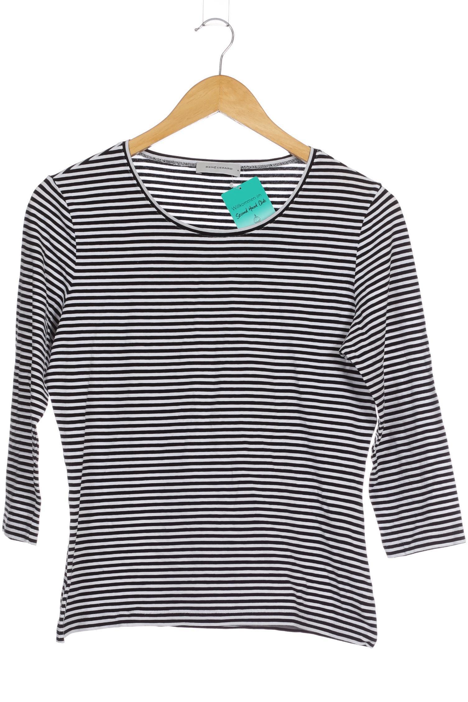 

Rene Lezard Damen Langarmshirt, schwarz, Gr.