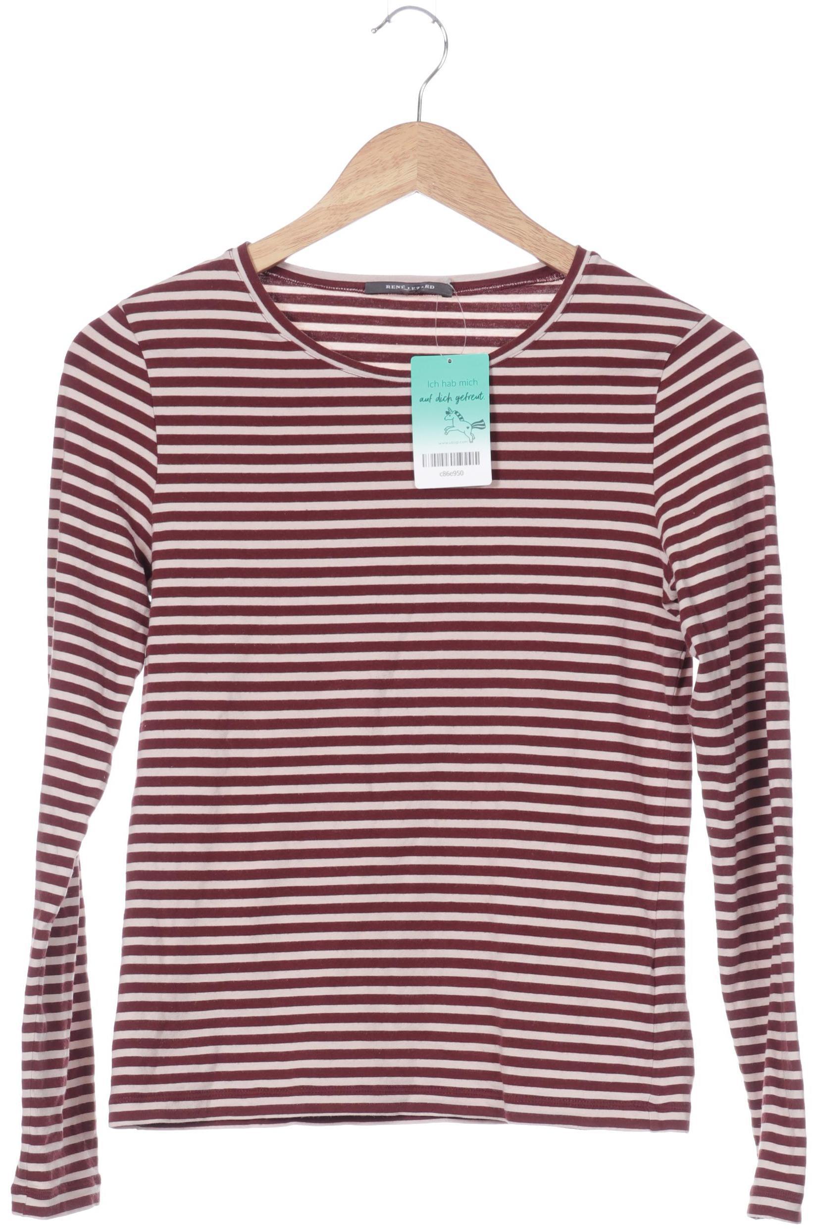 

Rene Lezard Damen Langarmshirt, rot, Gr. 36