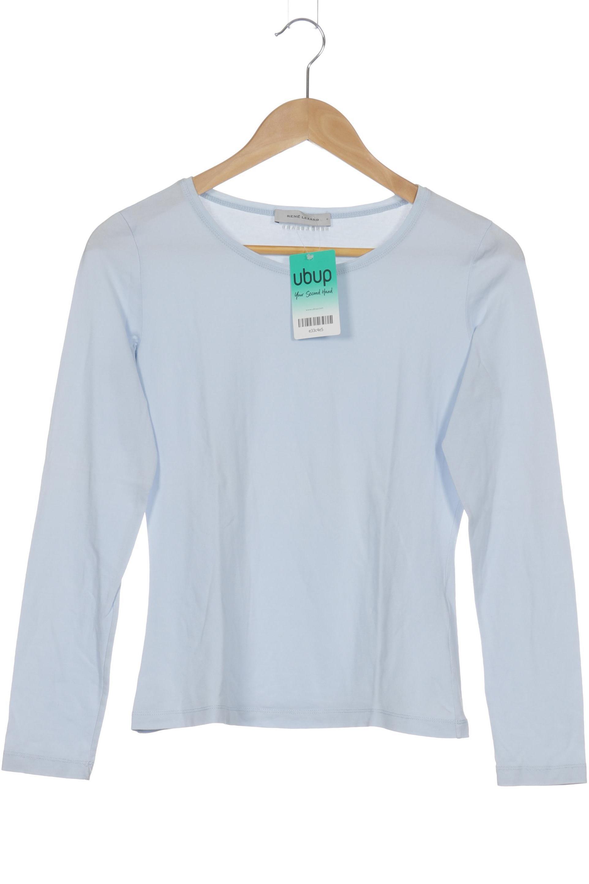 

Rene Lezard Damen Langarmshirt, blau, Gr.