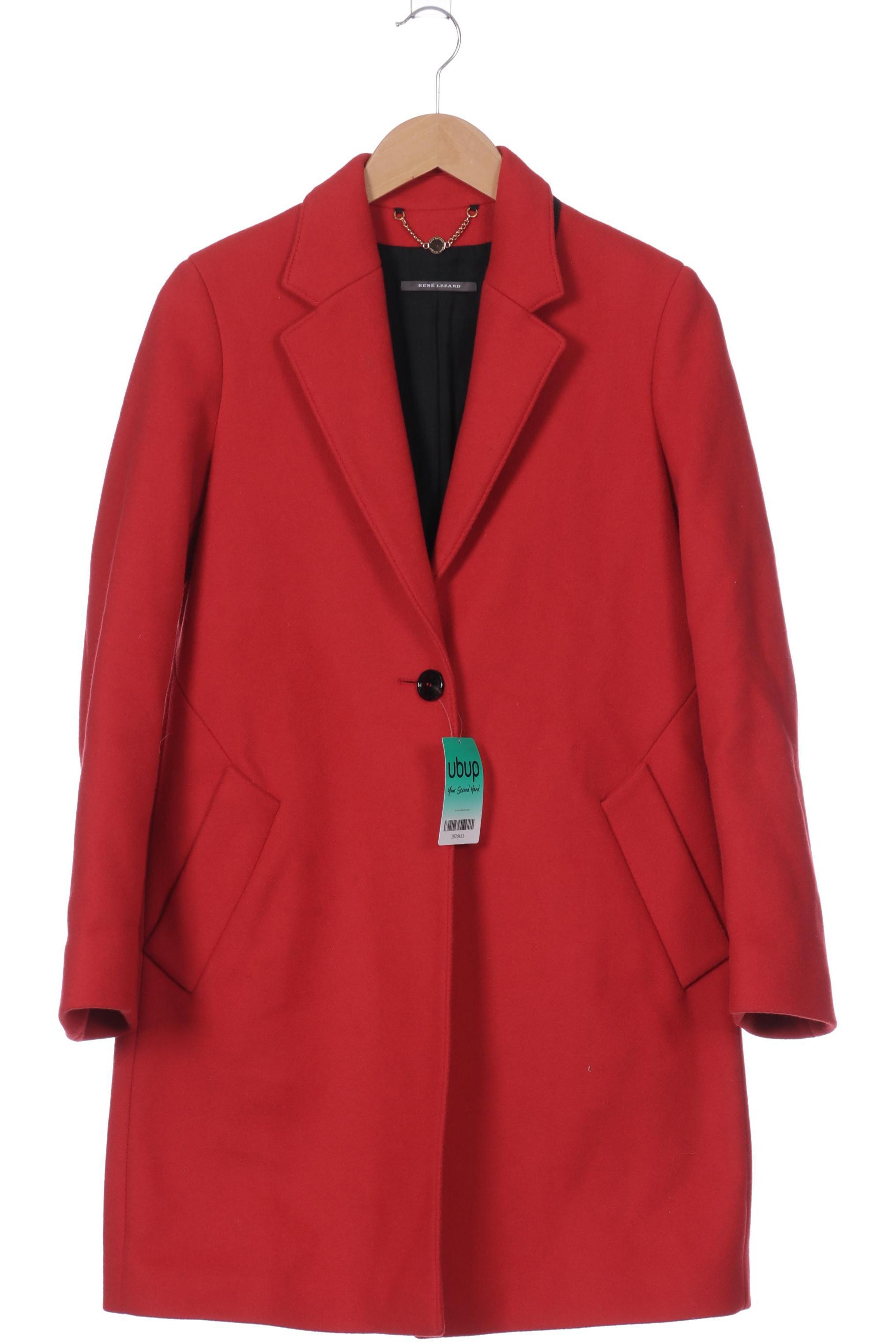 

Rene Lezard Damen Mantel, rot, Gr. 34