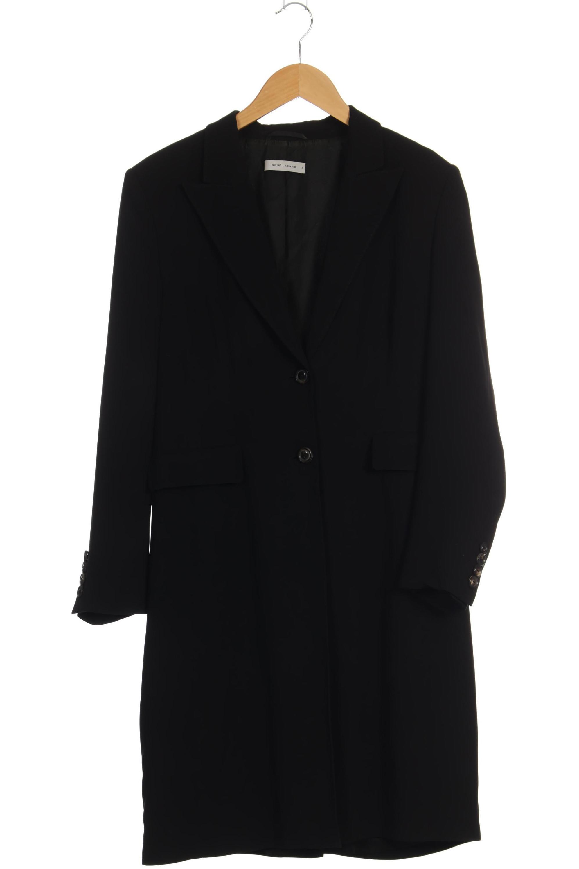 

Rene Lezard Damen Mantel, schwarz, Gr. 38