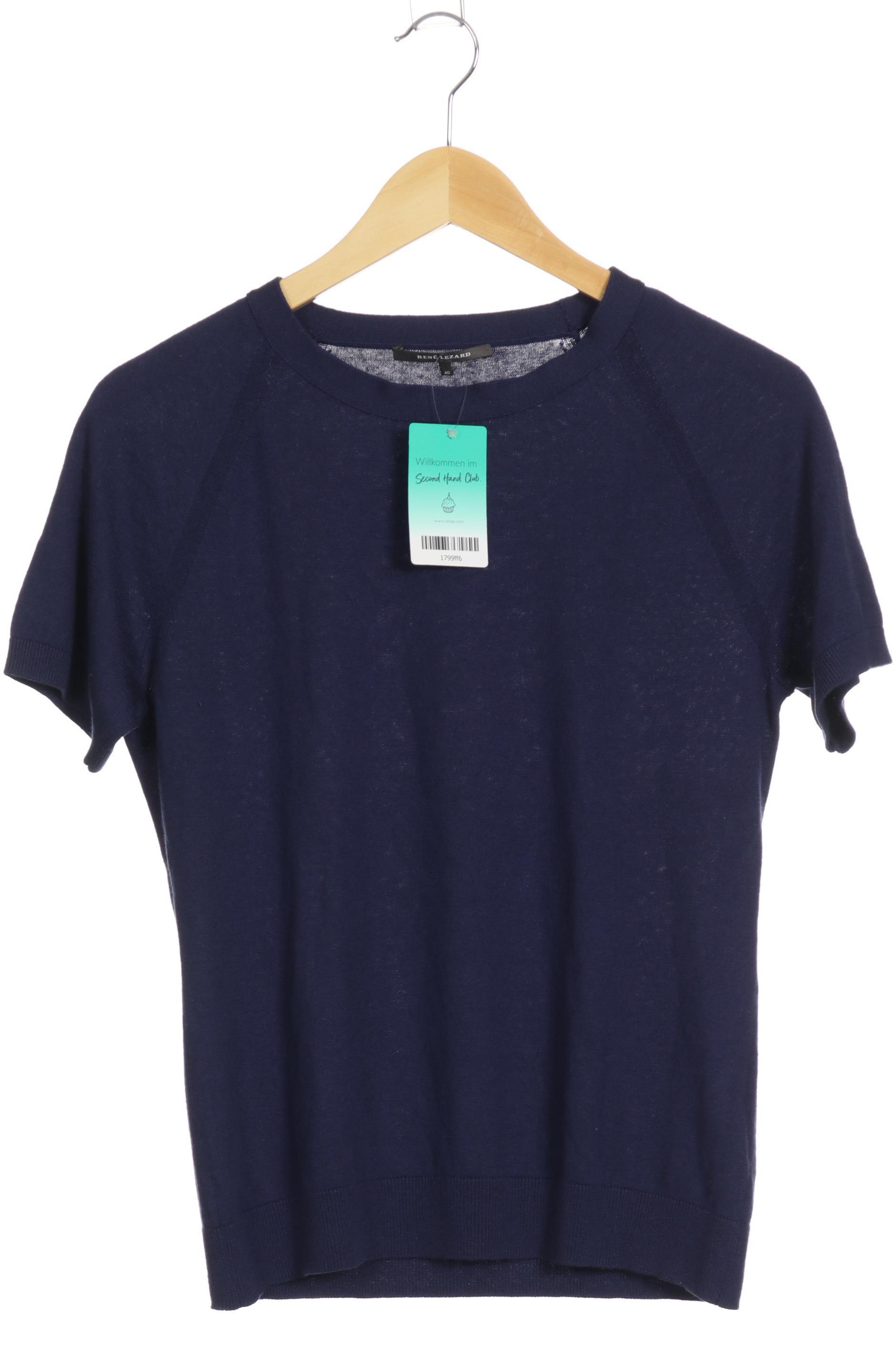 

Rene Lezard Damen Pullover, blau, Gr. 40