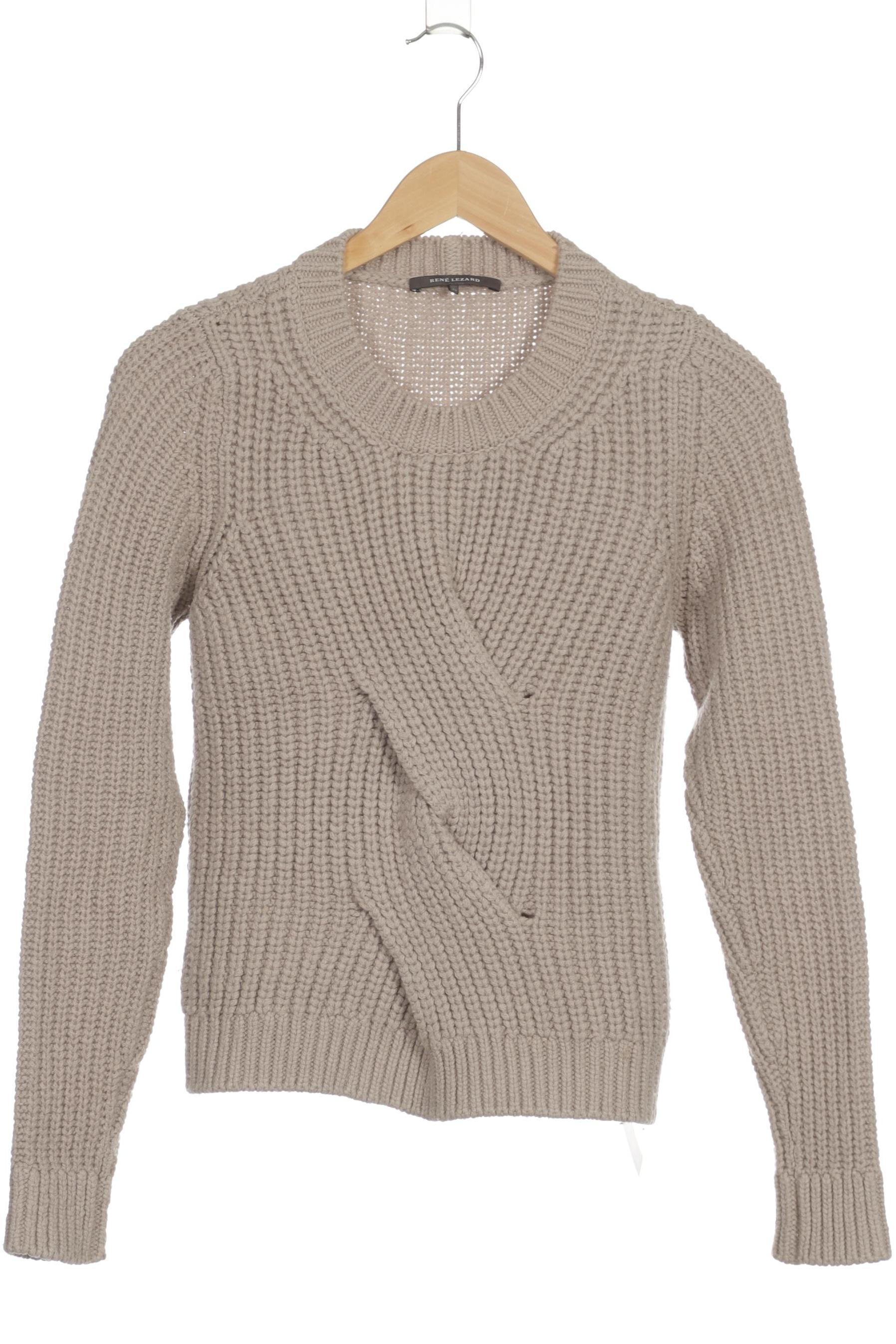 

Rene Lezard Damen Pullover, beige, Gr. 34