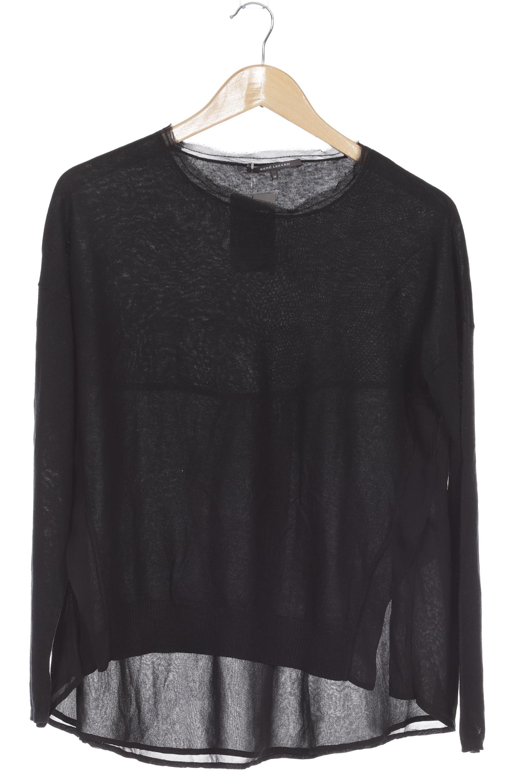 

Rene Lezard Damen Pullover, schwarz, Gr. 38