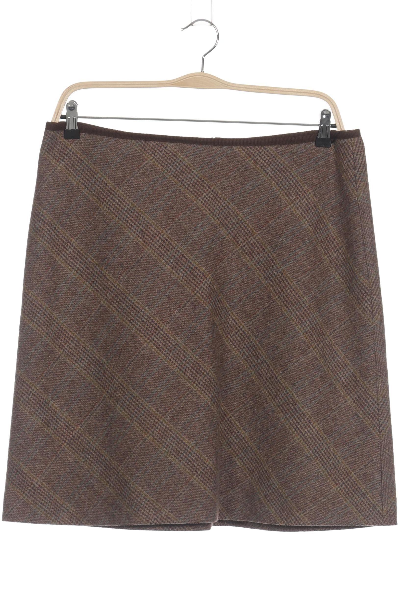 

Rene Lezard Damen Rock, braun, Gr. 44