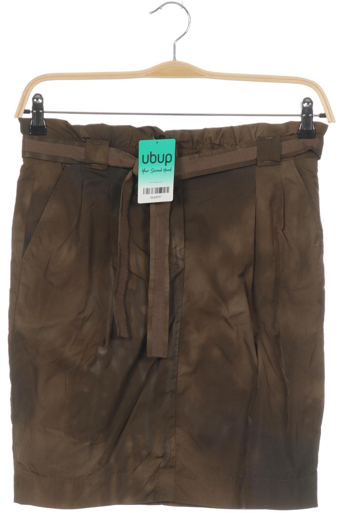 

Rene Lezard Damen Rock, braun, Gr. 34