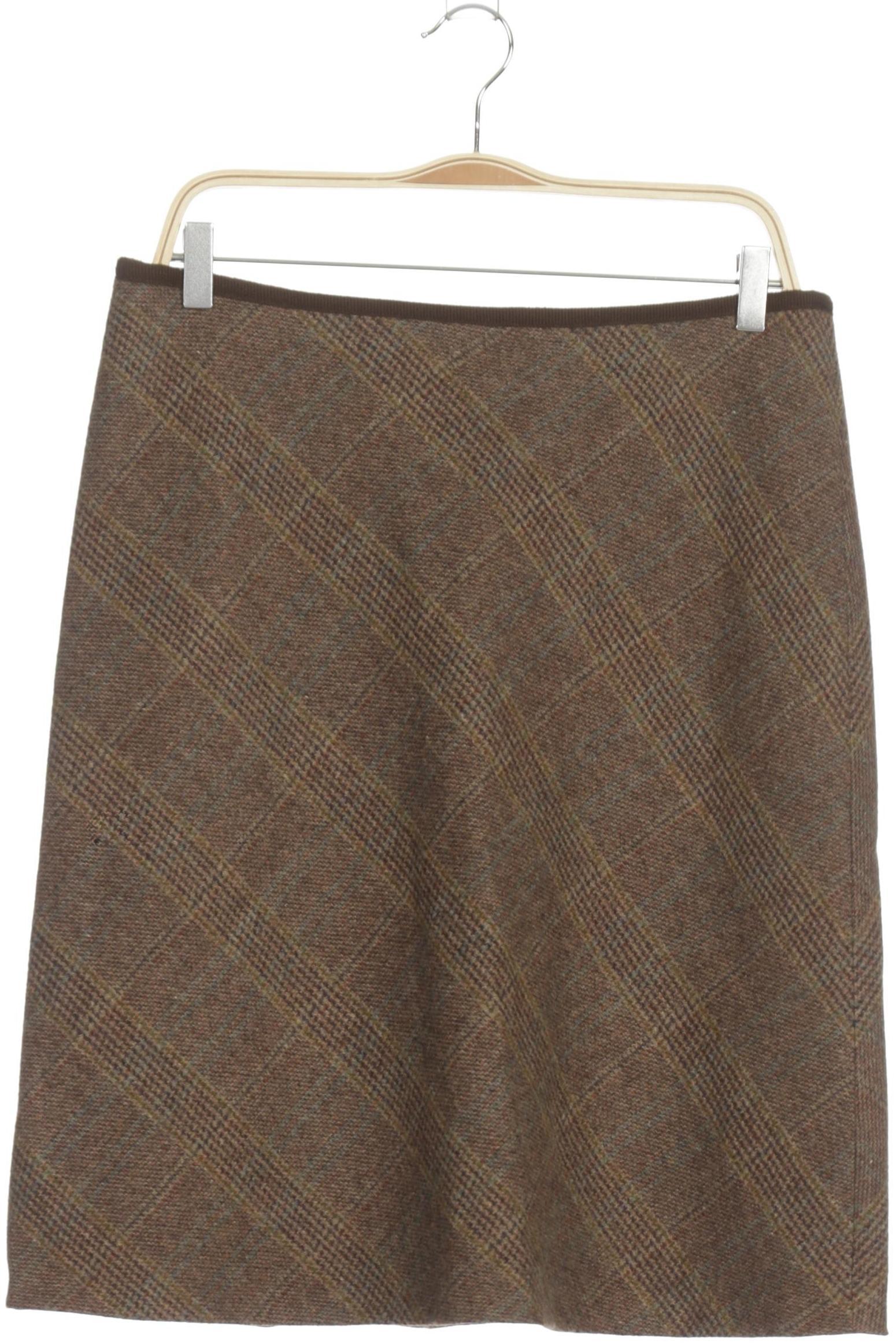 

Rene Lezard Damen Rock, braun, Gr. 40