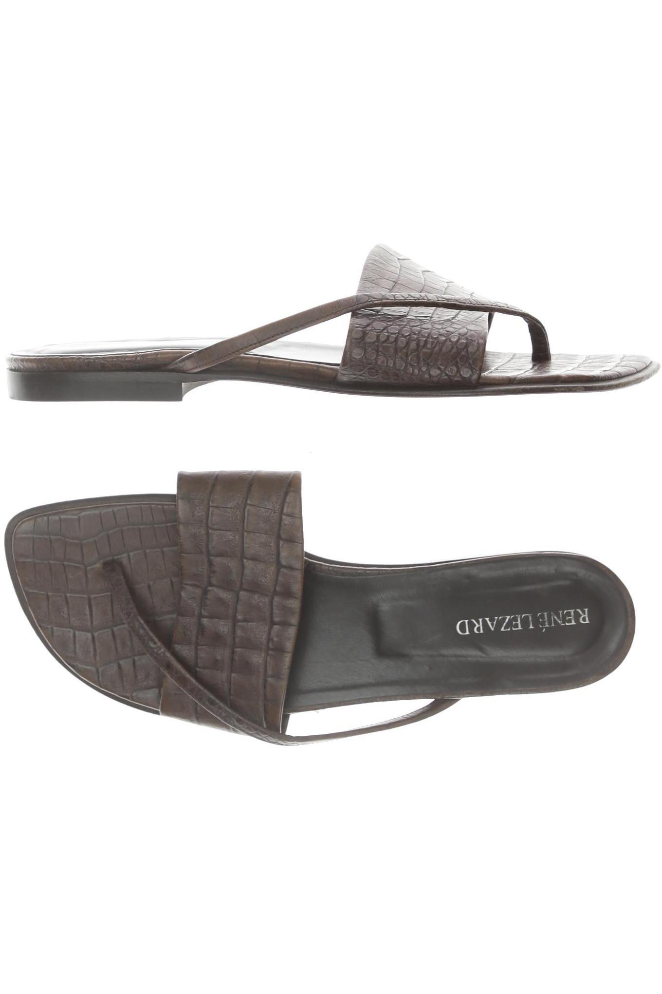 

Rene Lezard Damen Sandale, braun, Gr. 40