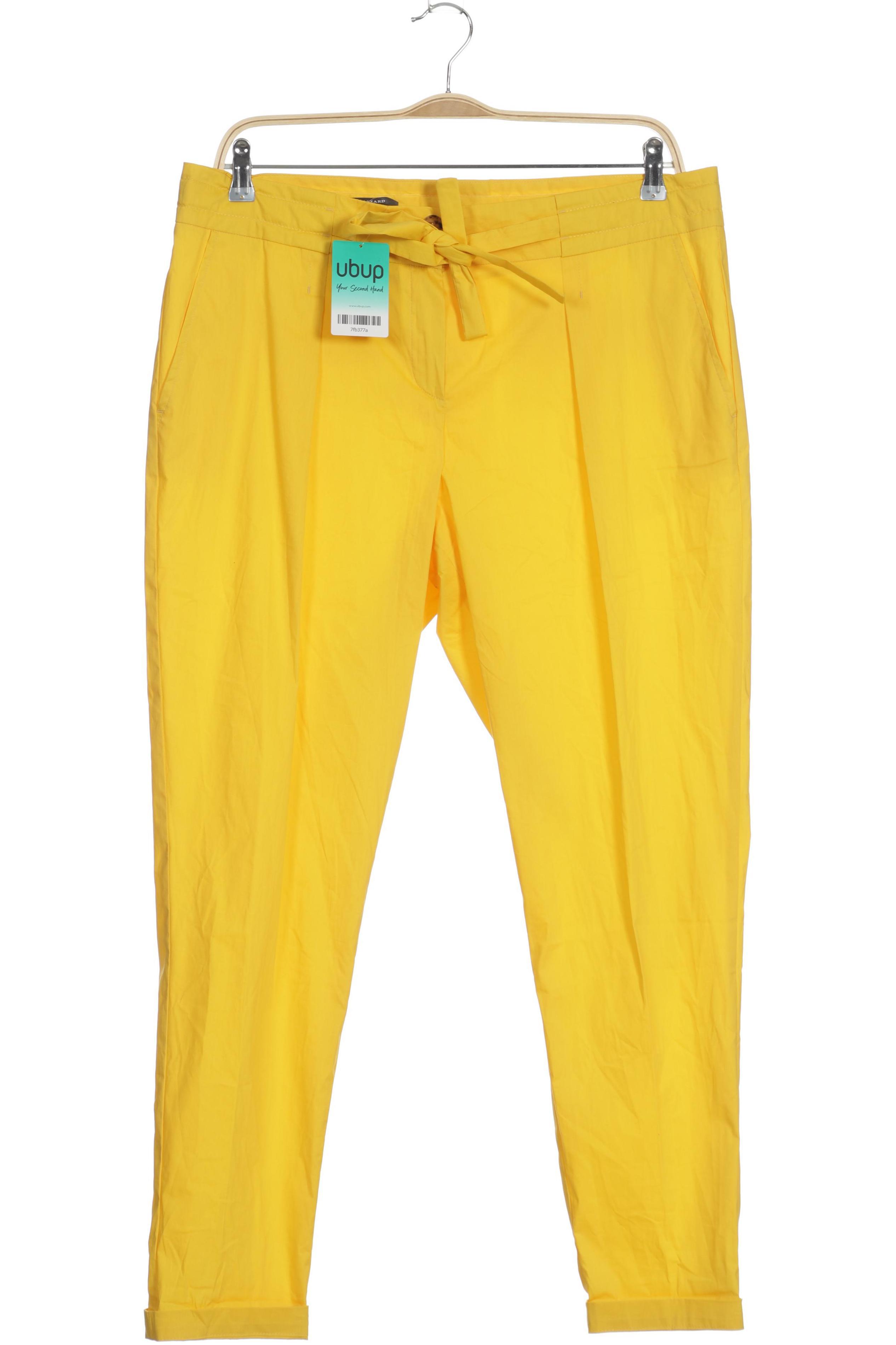 

Rene Lezard Damen Stoffhose, gelb, Gr. 44