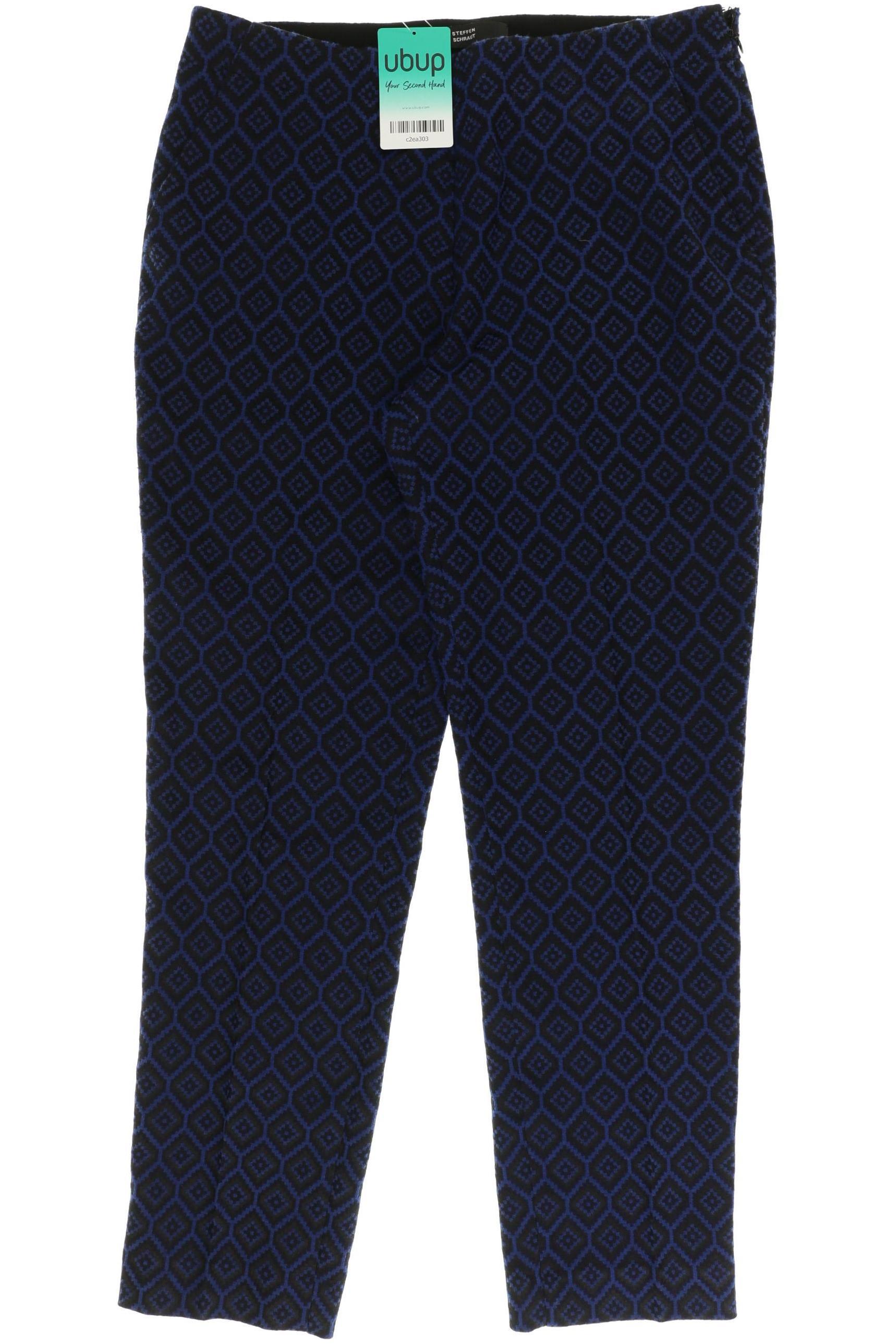 

Rene Lezard Damen Stoffhose, blau, Gr. 36