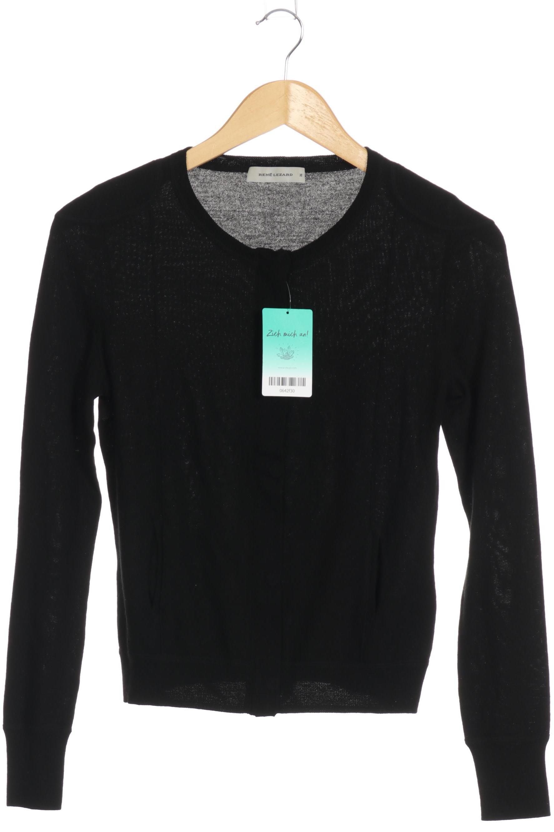 

Rene Lezard Damen Strickjacke, schwarz, Gr. 36