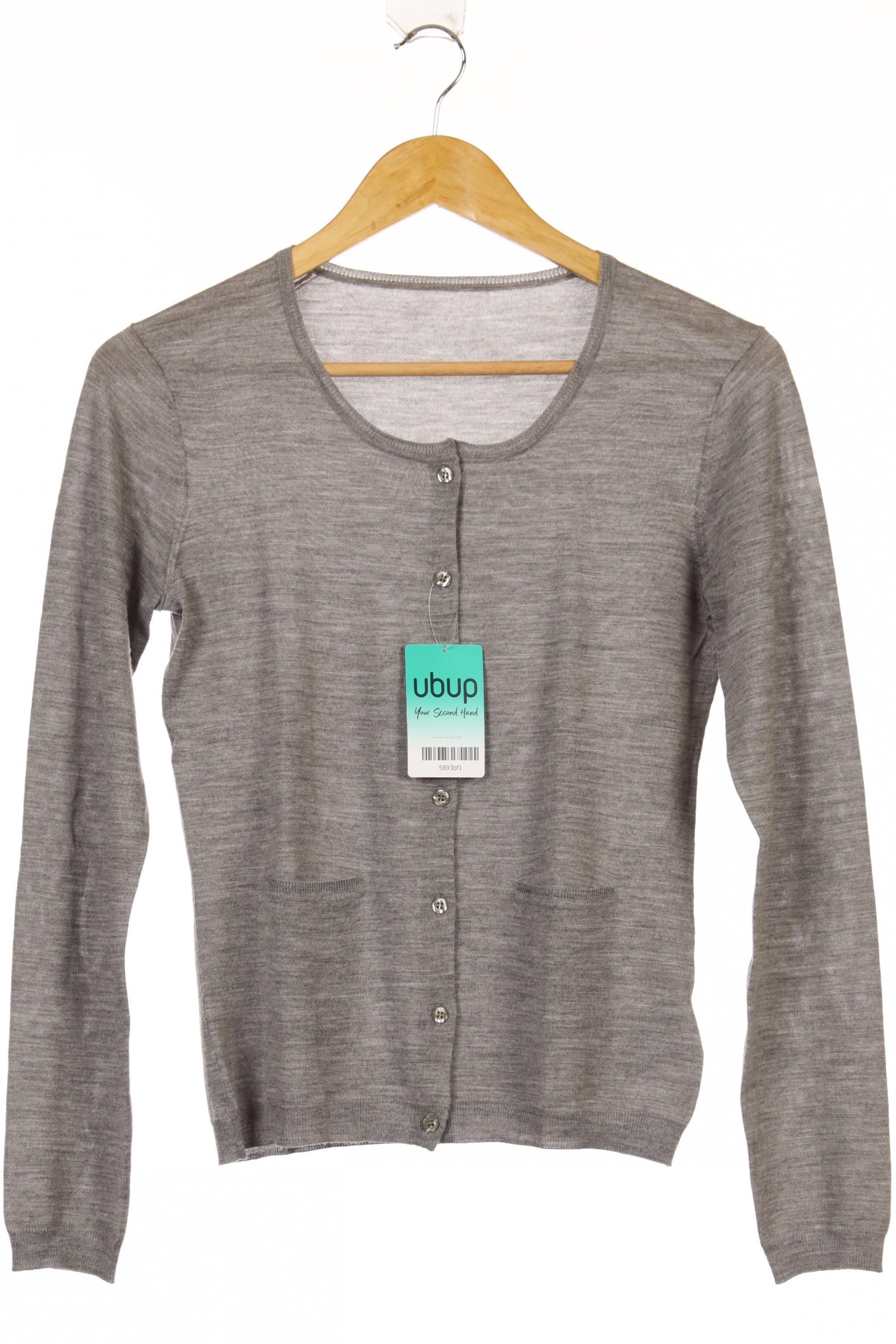 

Rene Lezard Damen Strickjacke, grau, Gr. 36