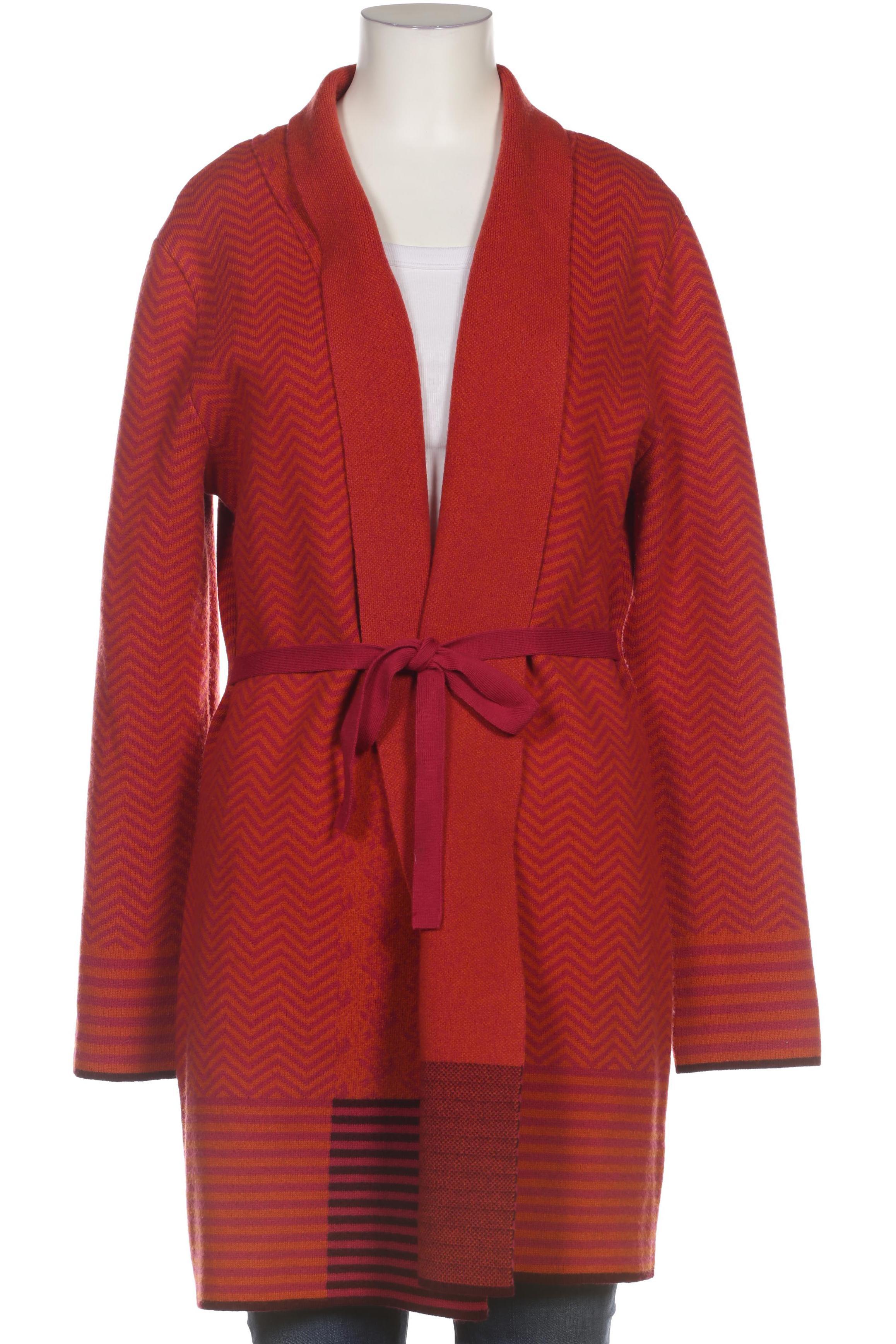 

Rene Lezard Damen Strickjacke, orange, Gr. 38