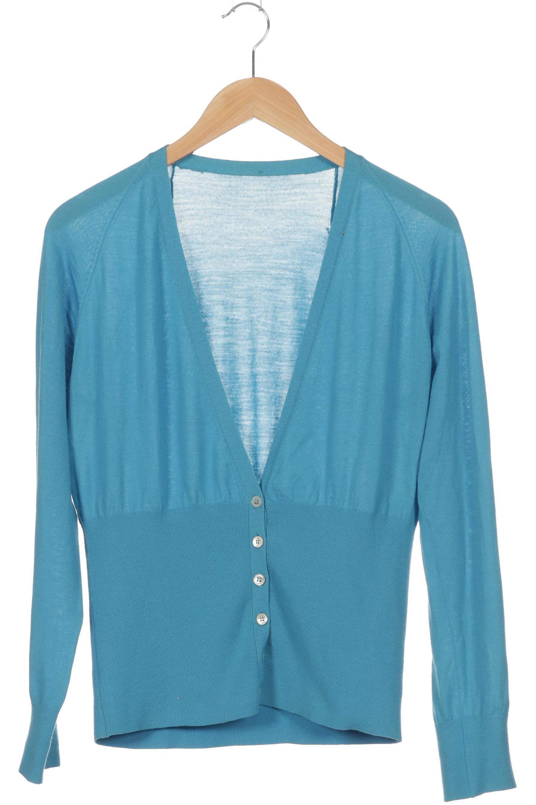 

Rene Lezard Damen Strickjacke, blau, Gr.