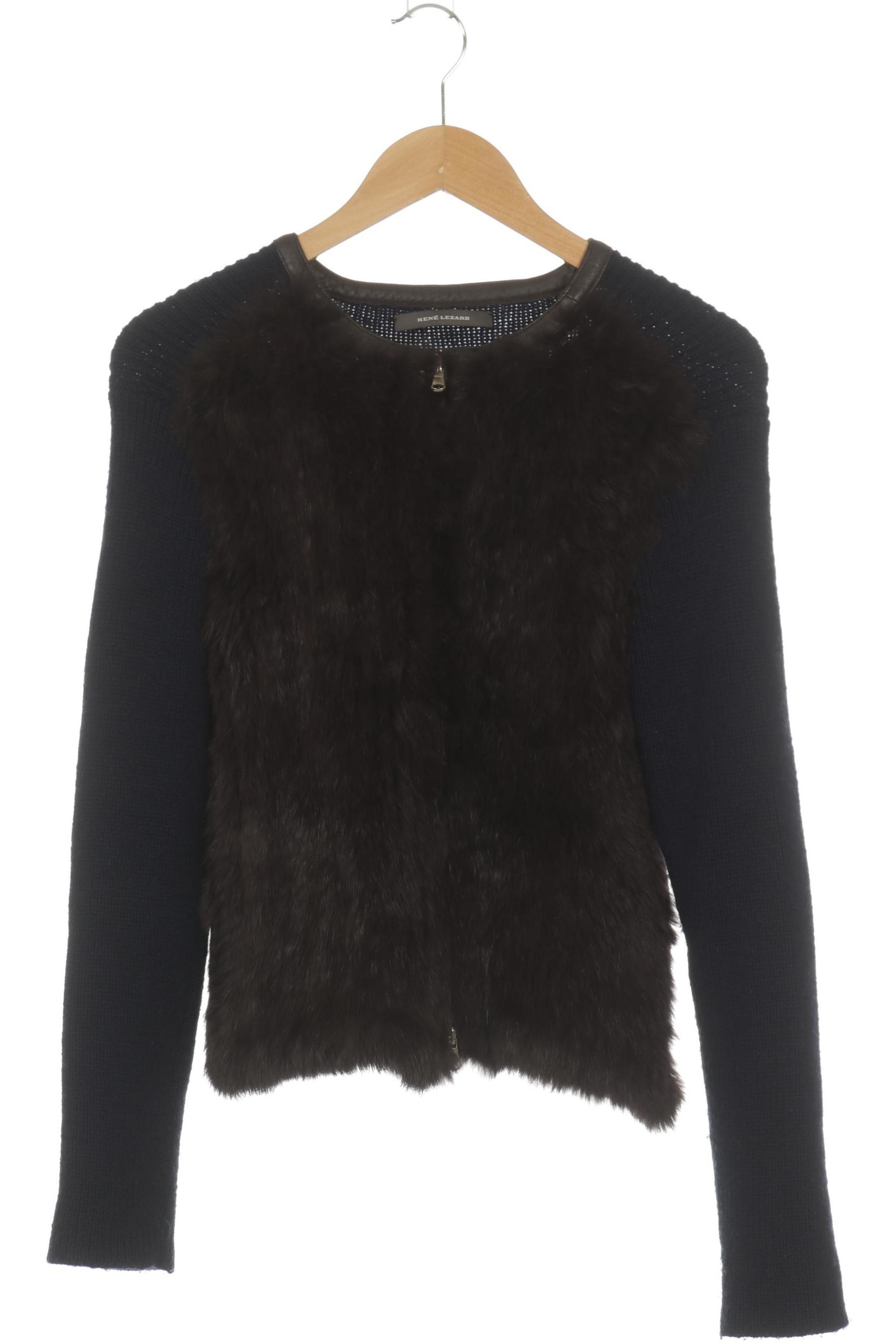 

Rene Lezard Damen Strickjacke, blau, Gr. 36