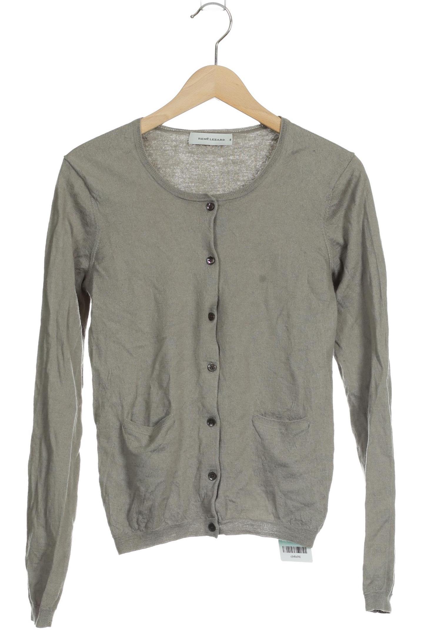 

Rene Lezard Damen Strickjacke, grau, Gr. 38