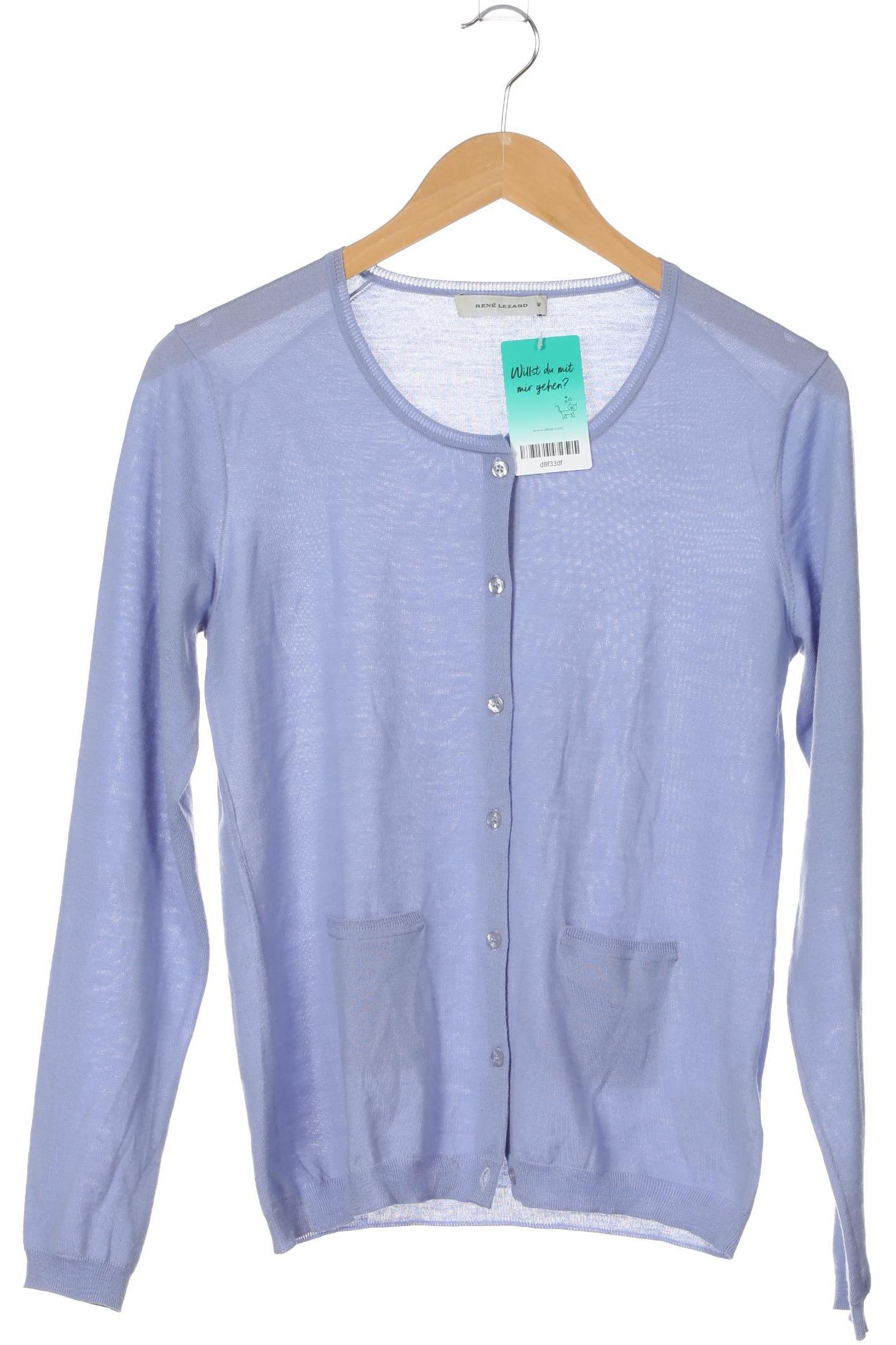 

Rene Lezard Damen Strickjacke, lila, Gr. 40