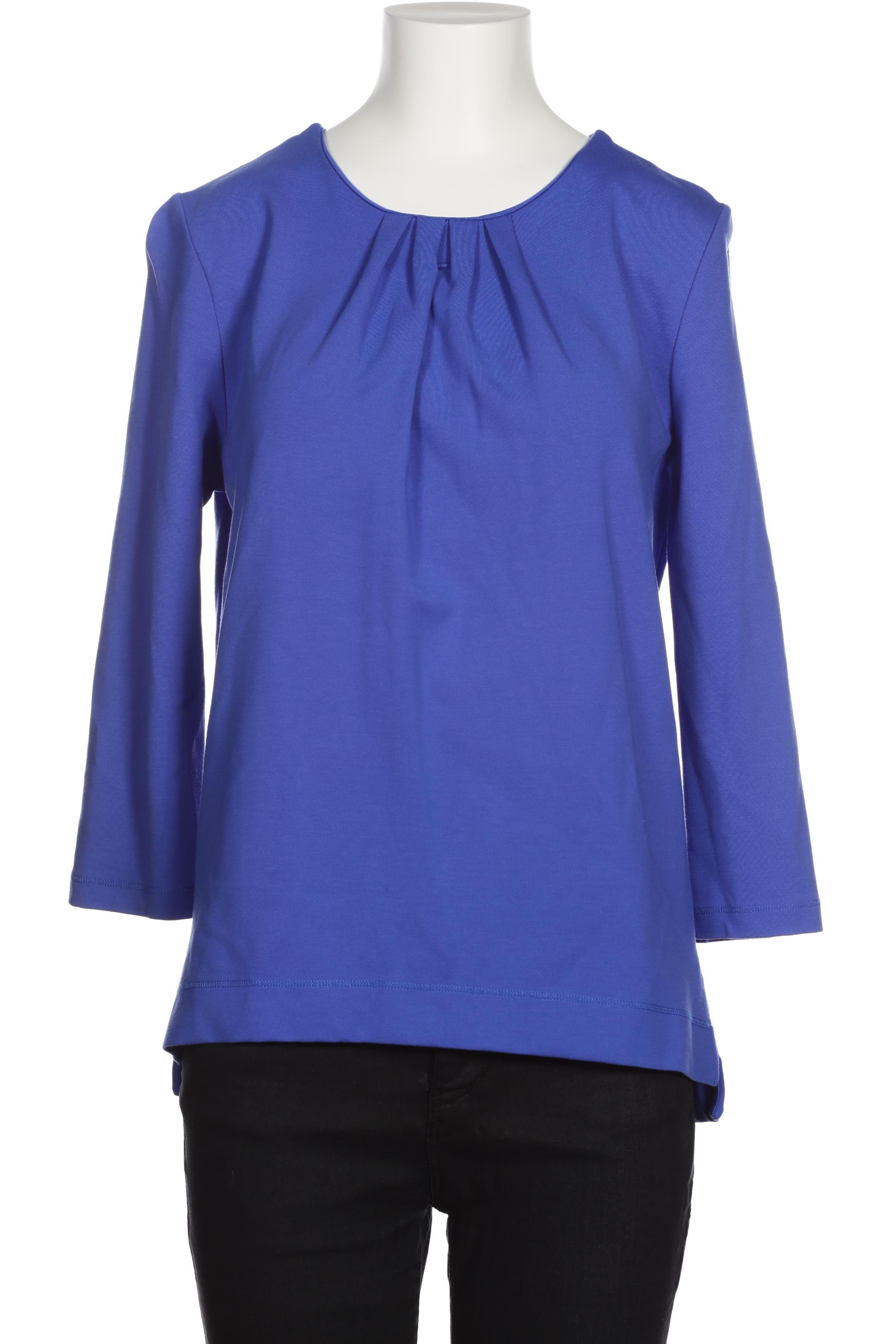 

Rene Lezard Damen Bluse, blau, Gr. 36