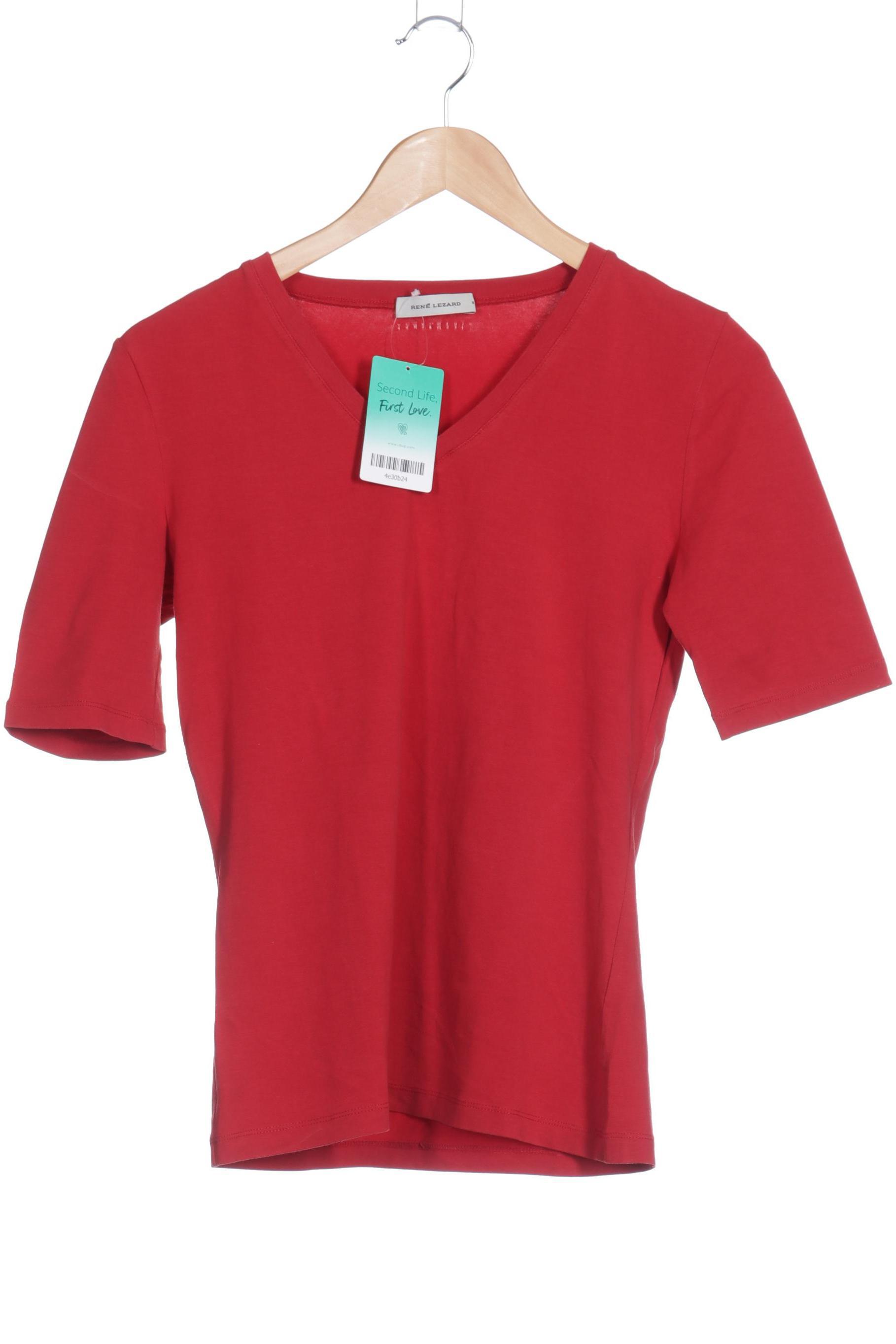 

Rene Lezard Damen T-Shirt, rot, Gr.