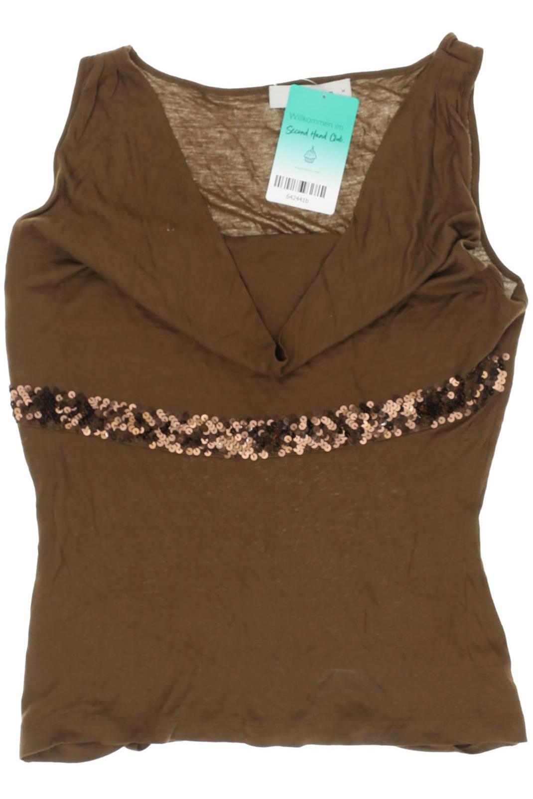 

Rene Lezard Damen T-Shirt, braun, Gr.