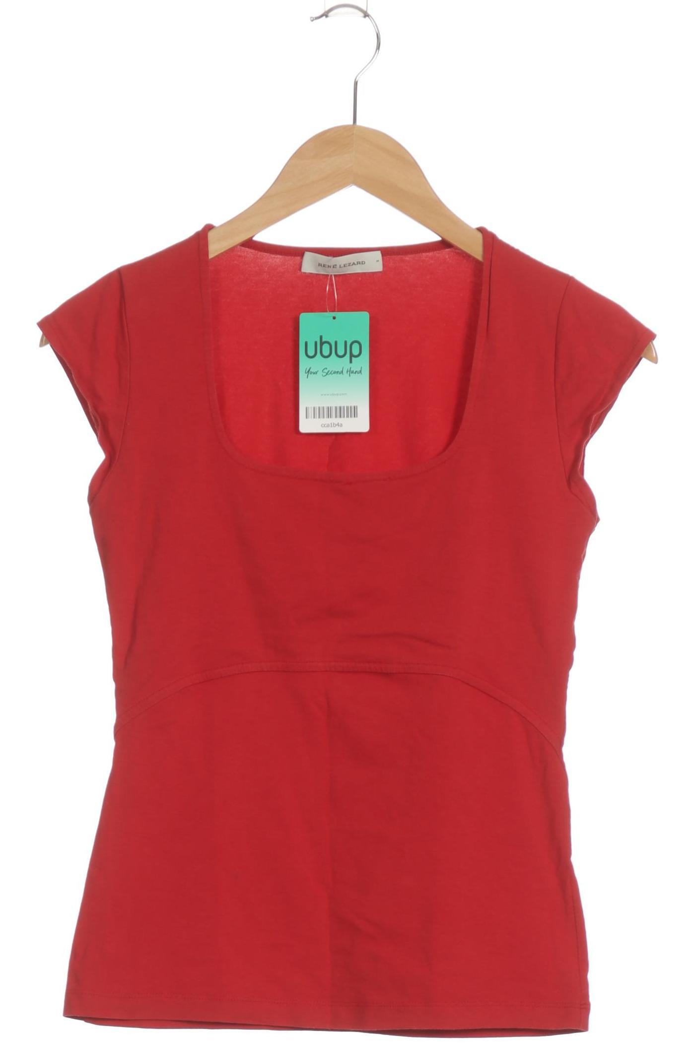 

Rene Lezard Damen T-Shirt, rot, Gr.