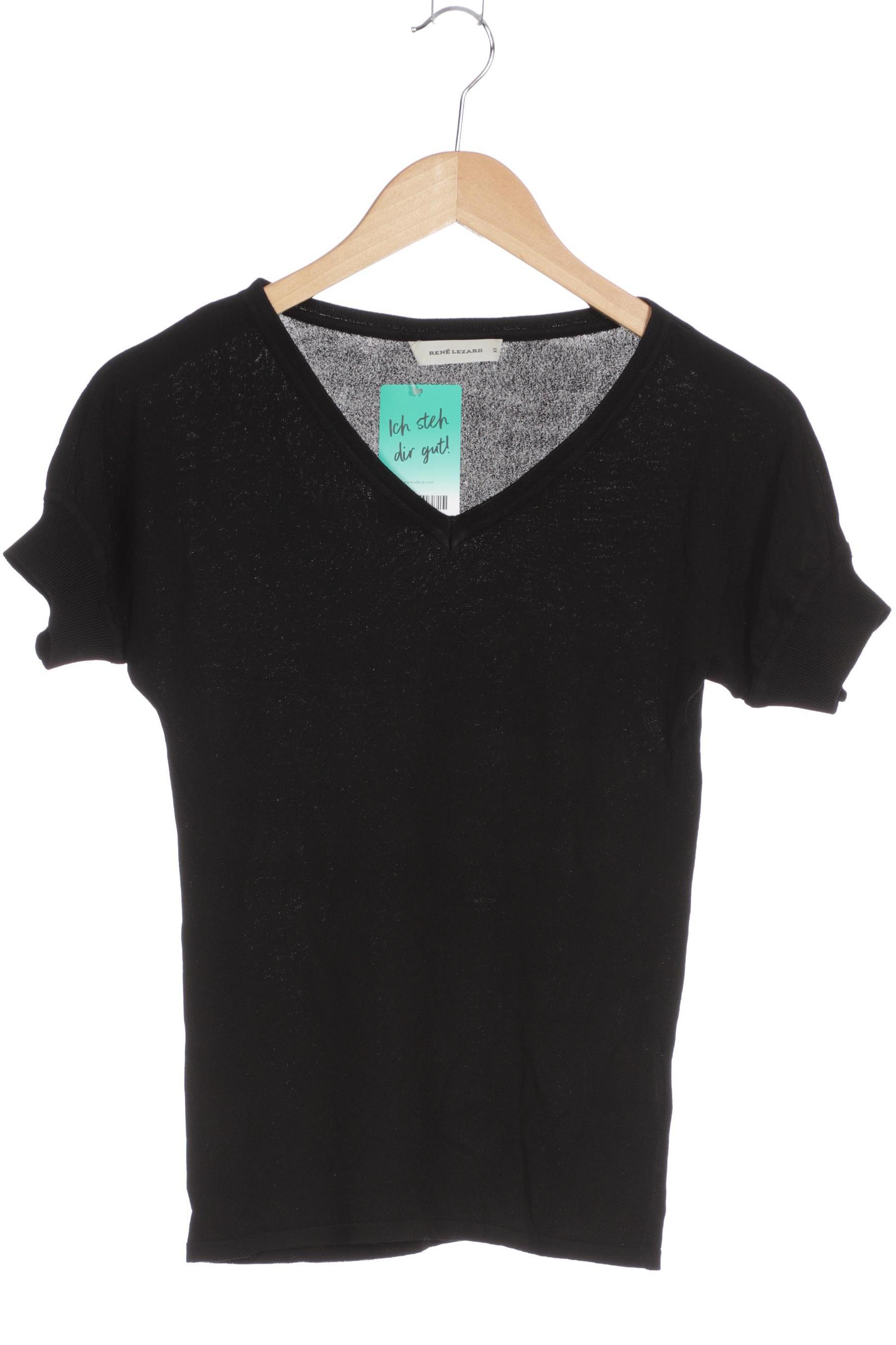 

Rene Lezard Damen T-Shirt, schwarz, Gr.