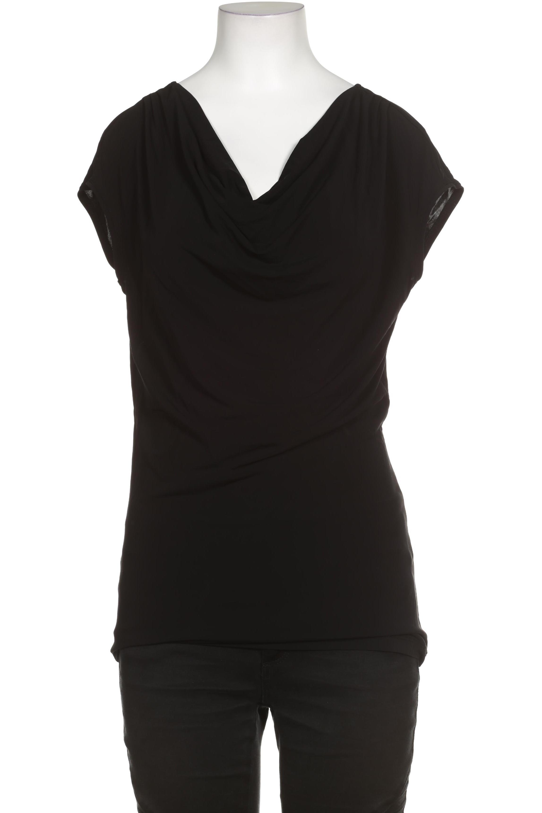 

Rene Lezard Damen Bluse, schwarz, Gr.