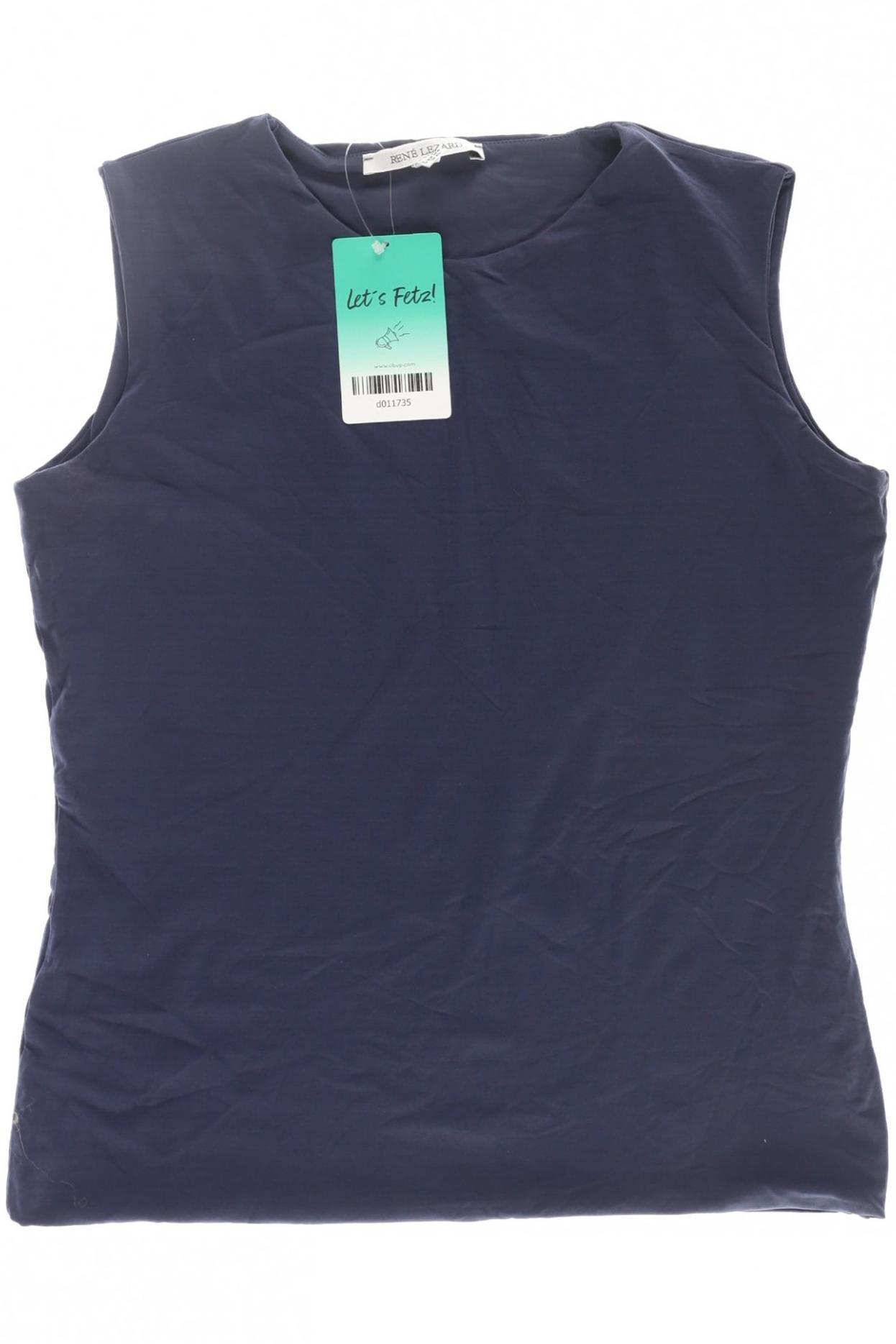 

Rene Lezard Damen Top, blau, Gr. 36