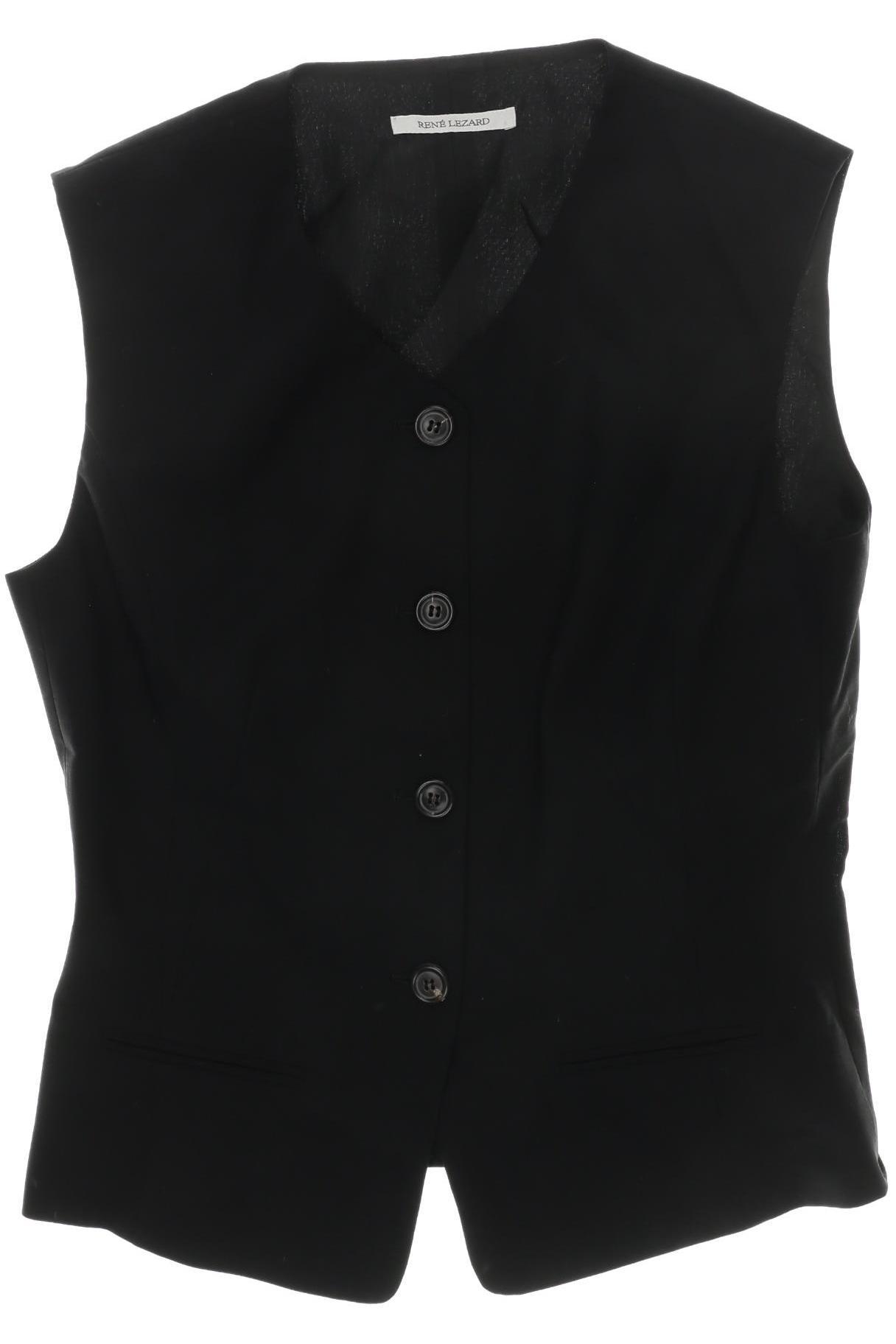 

Rene Lezard Damen Weste, schwarz, Gr. 36