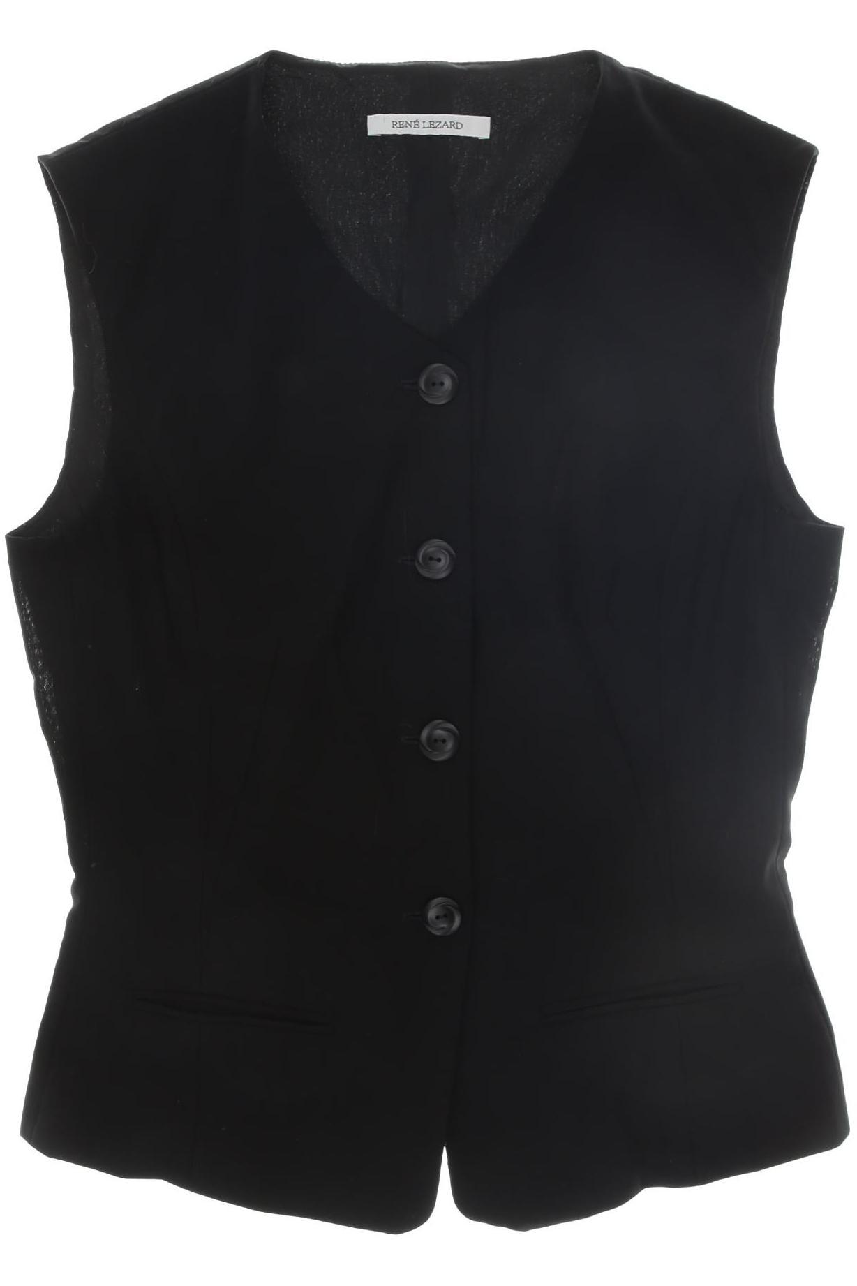 

Rene Lezard Damen Weste, schwarz, Gr.