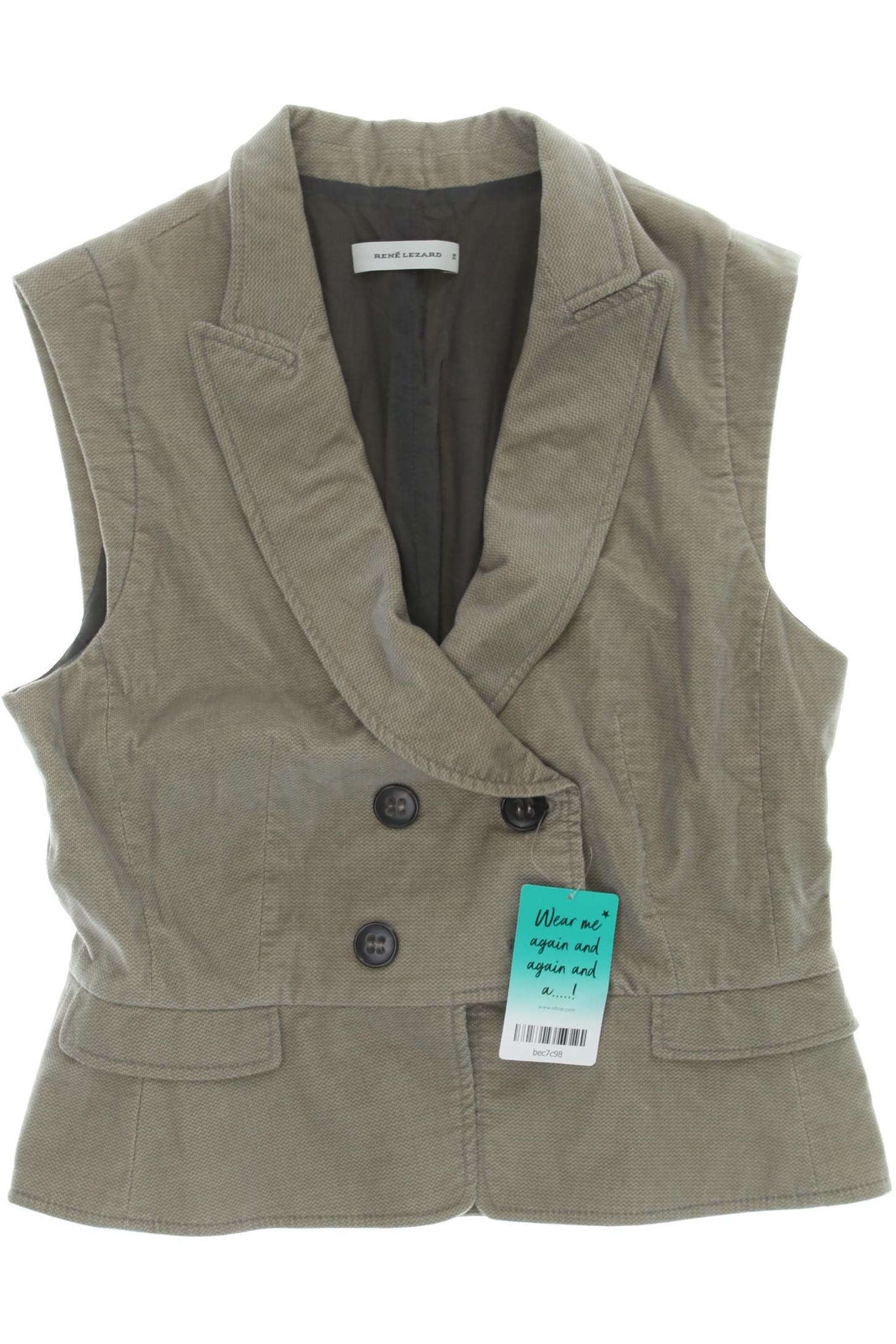 

Rene Lezard Damen Weste, beige, Gr. 38